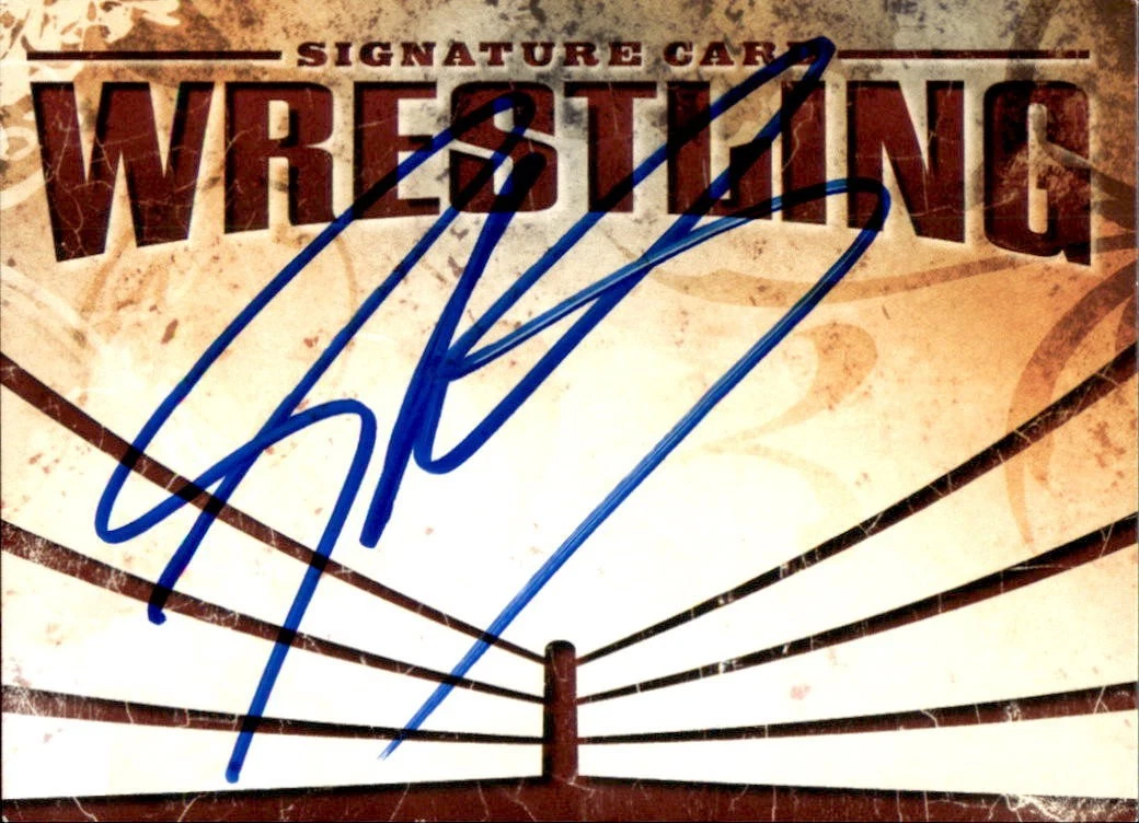 Sheamus Signed WWE Wrestling Signature Autograph Card WWF NXT NWA TNA AEW