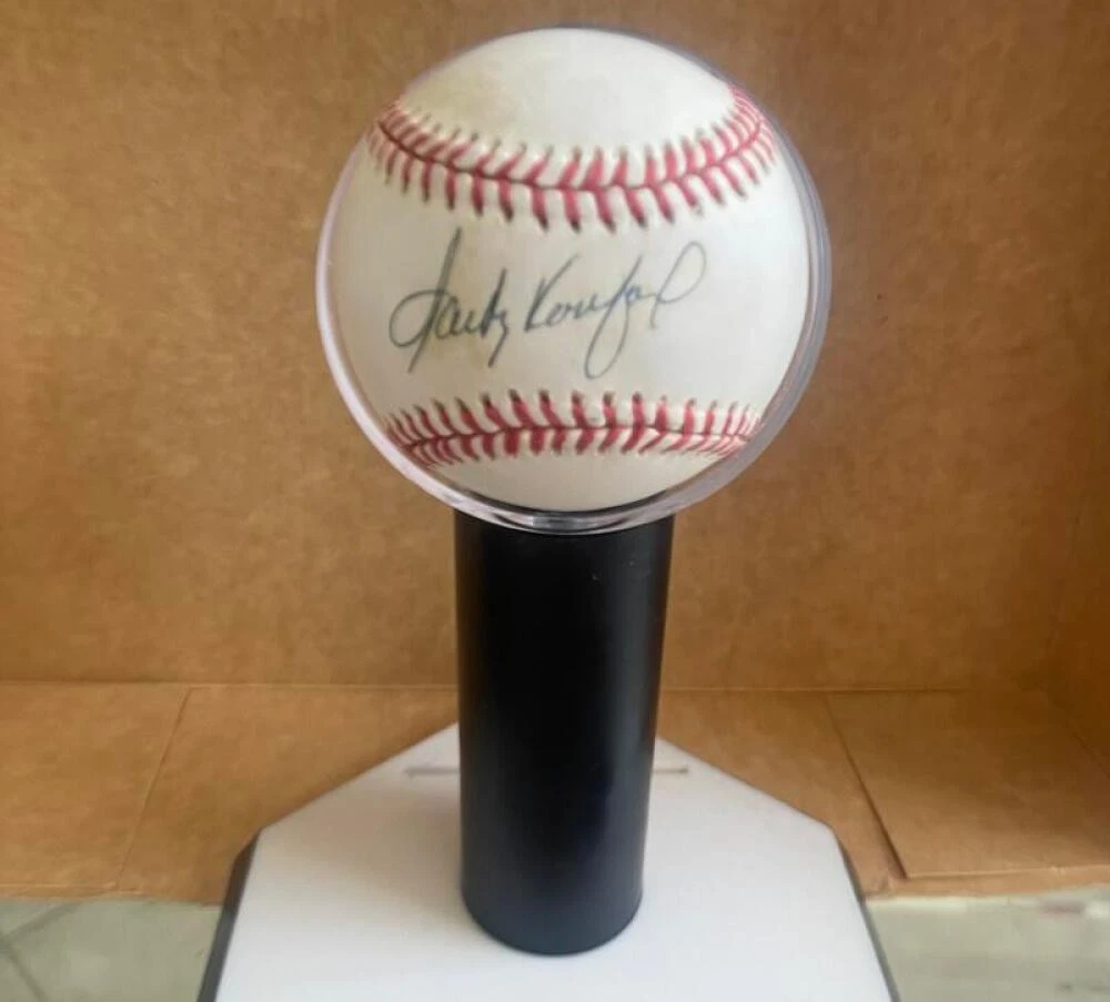 SANDY KOUFAX SIGNED RARE MINT SIGNED AUTOGRAPHED N.L. BASEBALL BAS LOA