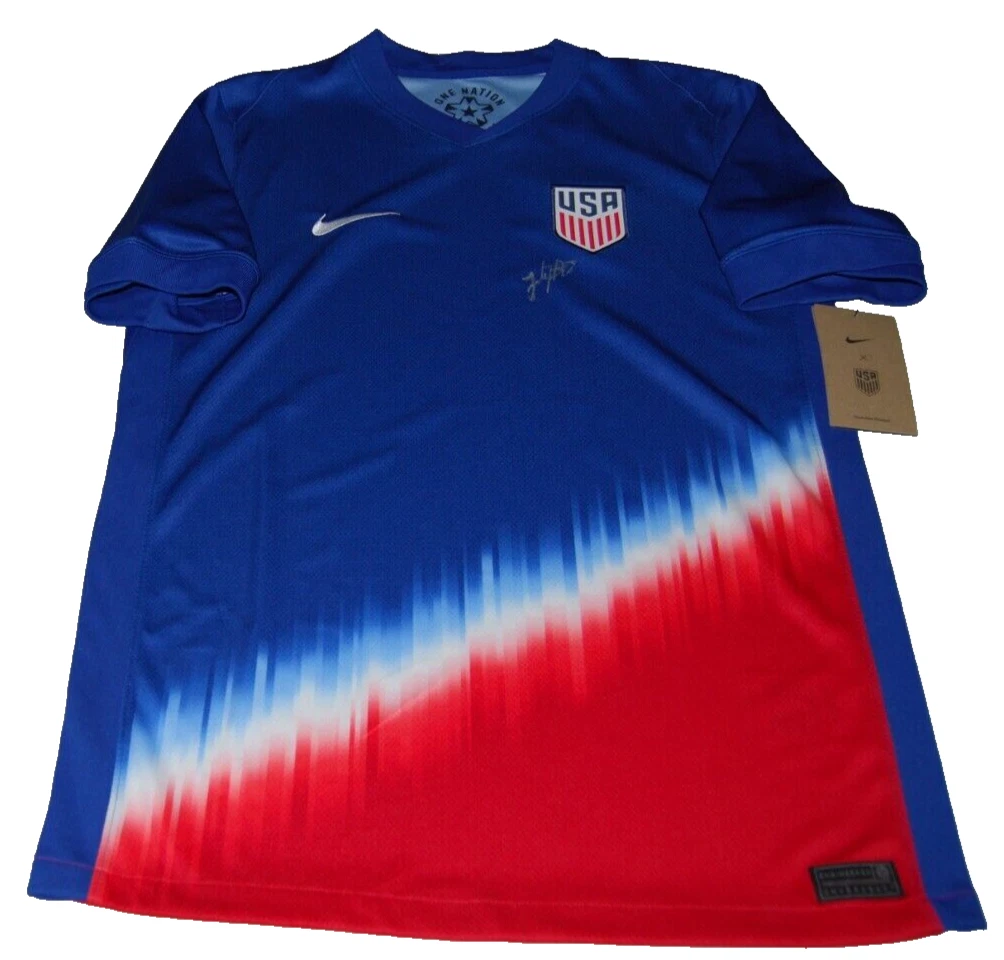 TRINITY RODMAN signed (USWNT) Women's USA Soccer jersey BECKETT BAS BR63018