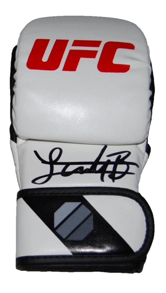 IGNACIO BAHAMONDES signed (UFC) MMA autographed Fighting glove BECKETT BR32961