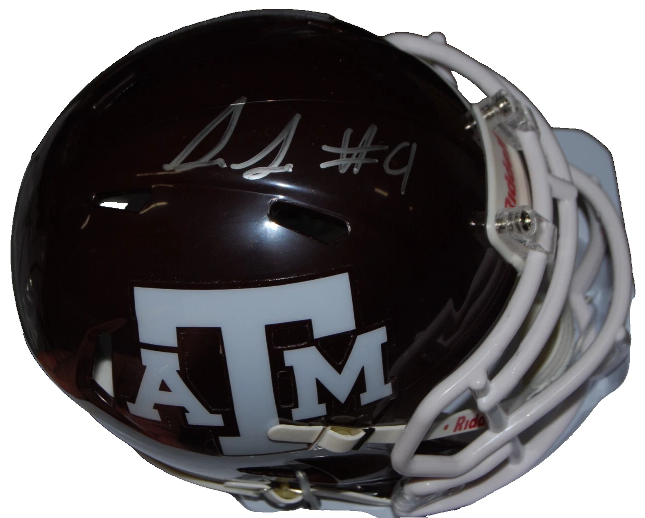 SHEMAR STEWART signed (TEXAS A&M AGGIES) mini football helmet BECKETT BS38100