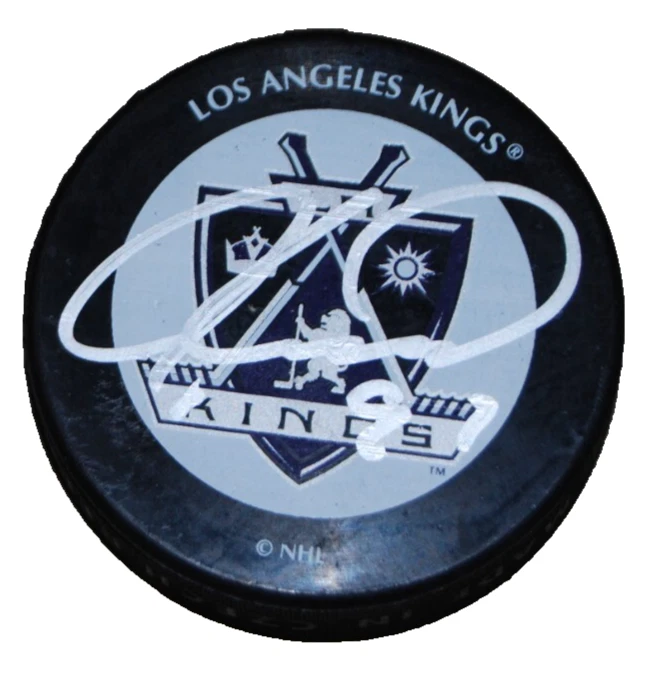JEREMY ROENCIK signed (LOS ANGELES KINGS) Souvenir Hockey puck BECKETT BQ83836