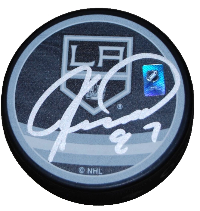 JEREMY ROENCIK signed (LOS ANGELES KINGS) Souvenir Hockey puck BECKETT BQ83839