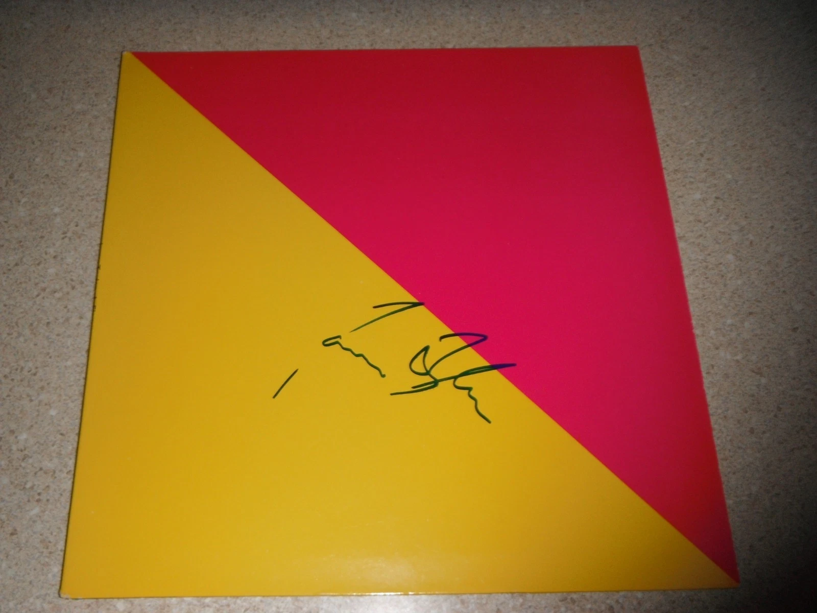 JAMES TAYLOR SIGNED FLAG VINYL ALBUM LEGEND!!