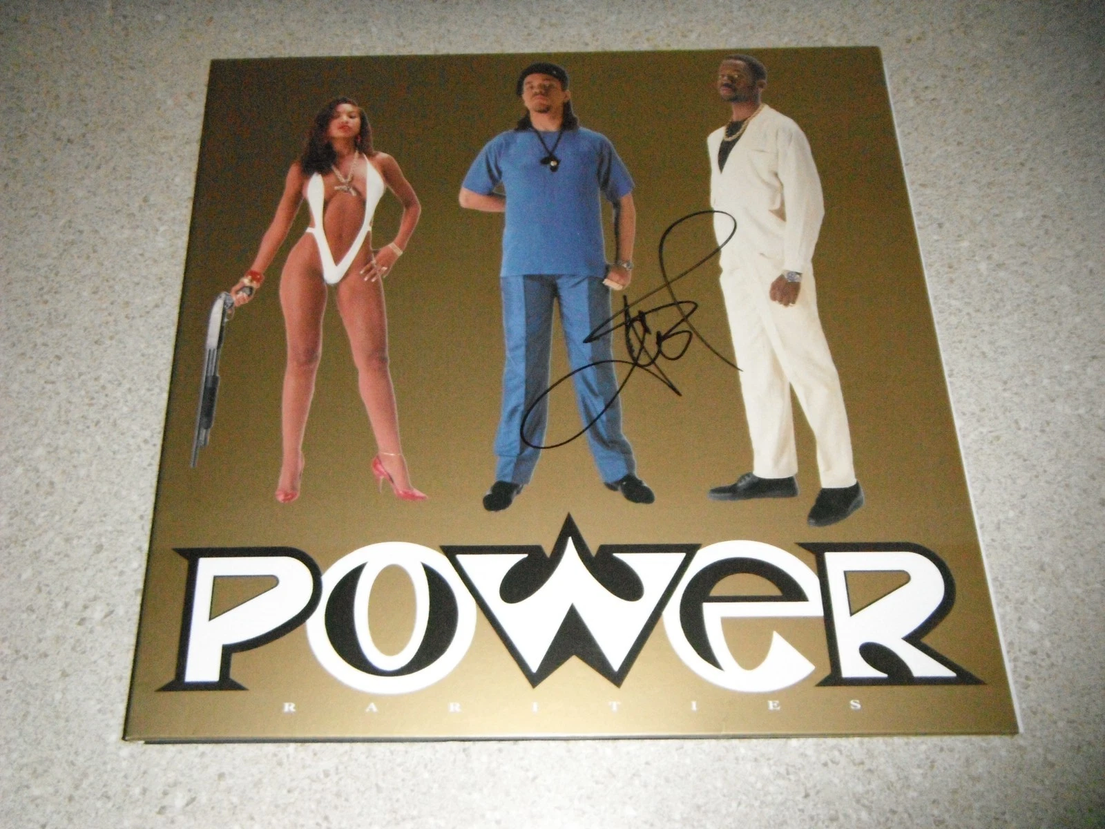 ICE T SIGNED POWER RARITIES ALBUM LEGEND!! LAW AND ORDER SVU