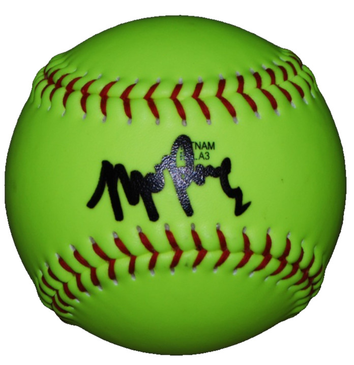 SYDNEY ROMERO signed (TALONS) Mexico 2020 Oklahoma Softball BECKETT BAS BT78213