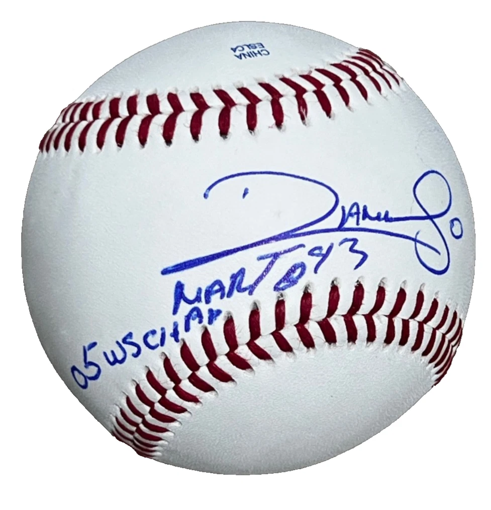 DAMASO MARTE signed (CHICAGO WHITE SOX) Minor League baseball BECKETT BT78133