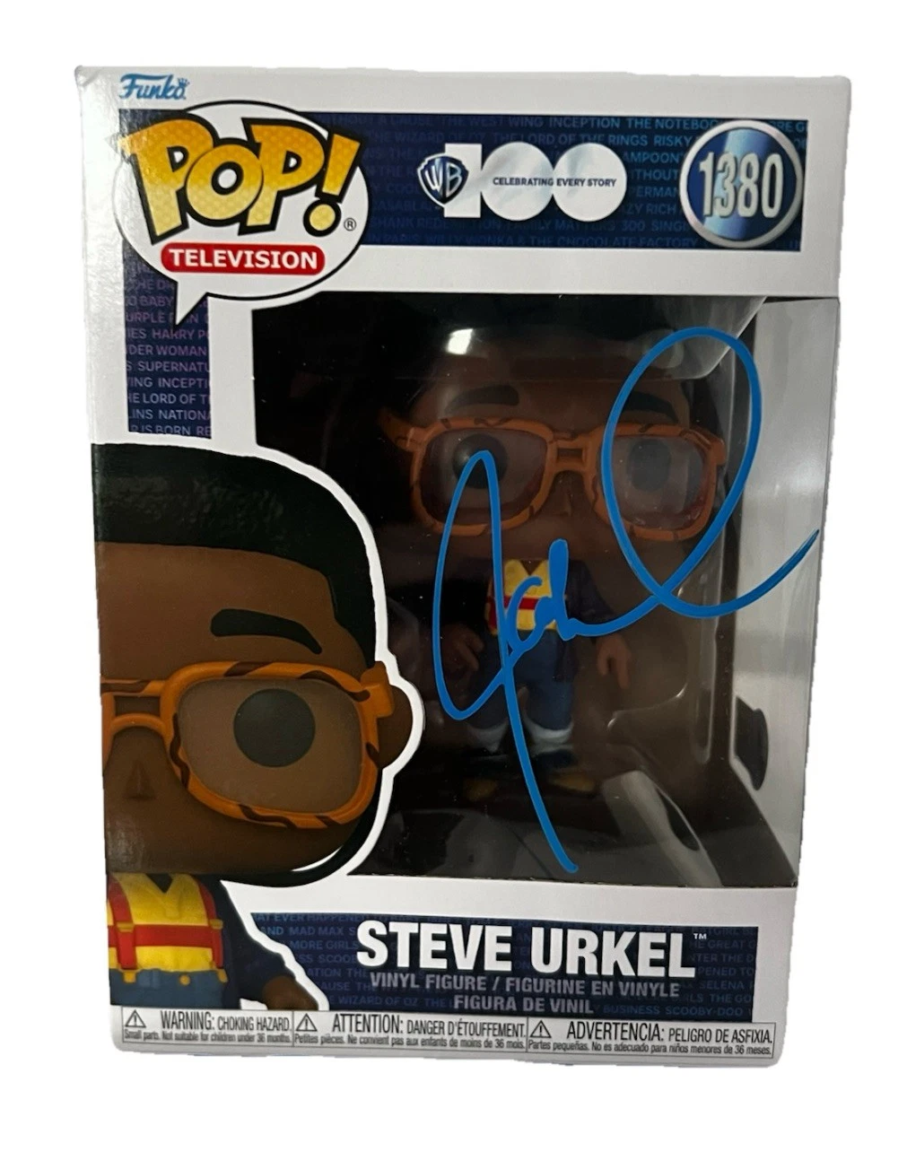 JALEEL WHITE signed (FAMILY MATTERS) #1380 Urkel Funko Pop BECKETT BAS BT78243