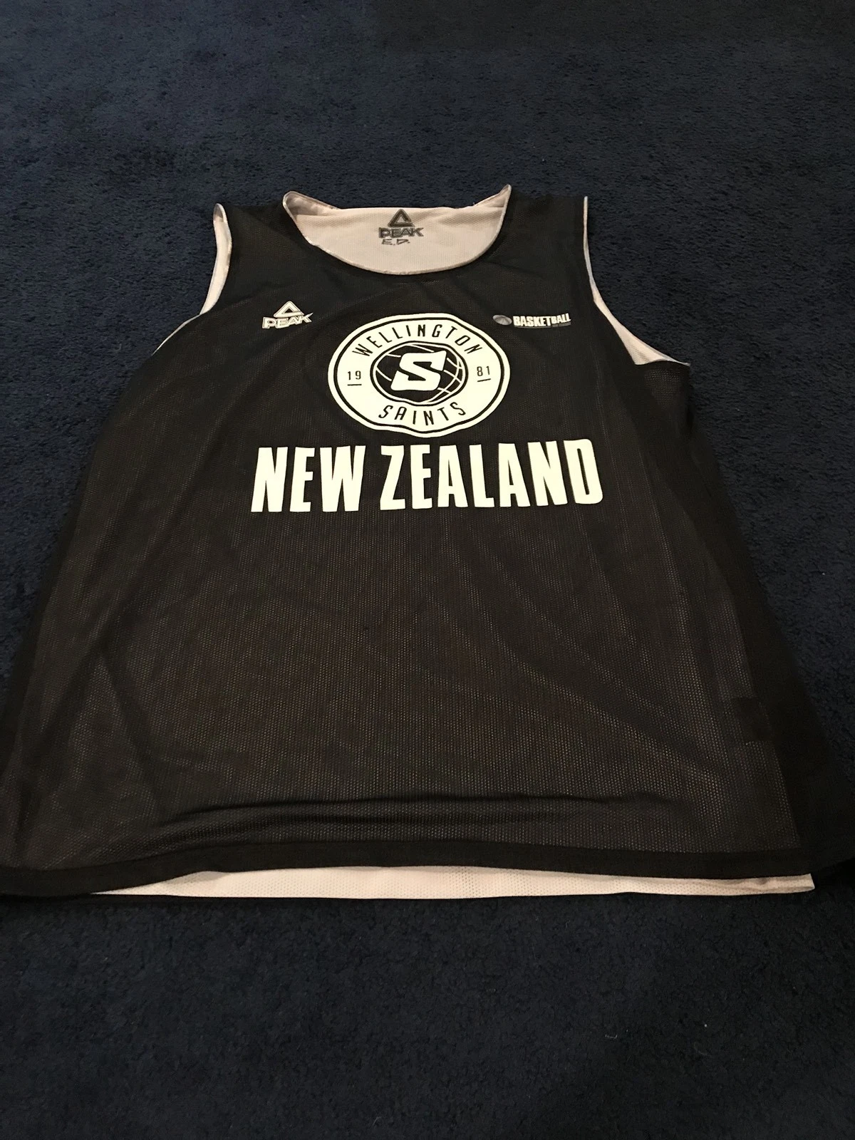 ERIC DEVENDORF GAME USED OVER SEAS New Zealand JERSEY SYRACUSE UNIVERSITY