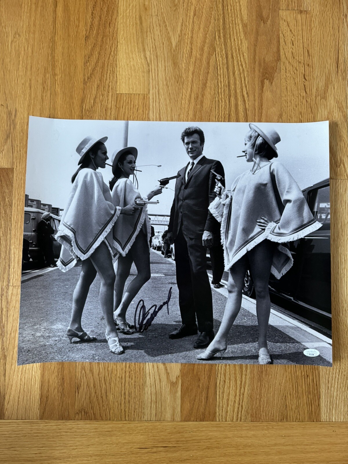 Rare Clint Eastwood SIGNED AUTOGRAPHED 16 By 20 Photo JSA LOA