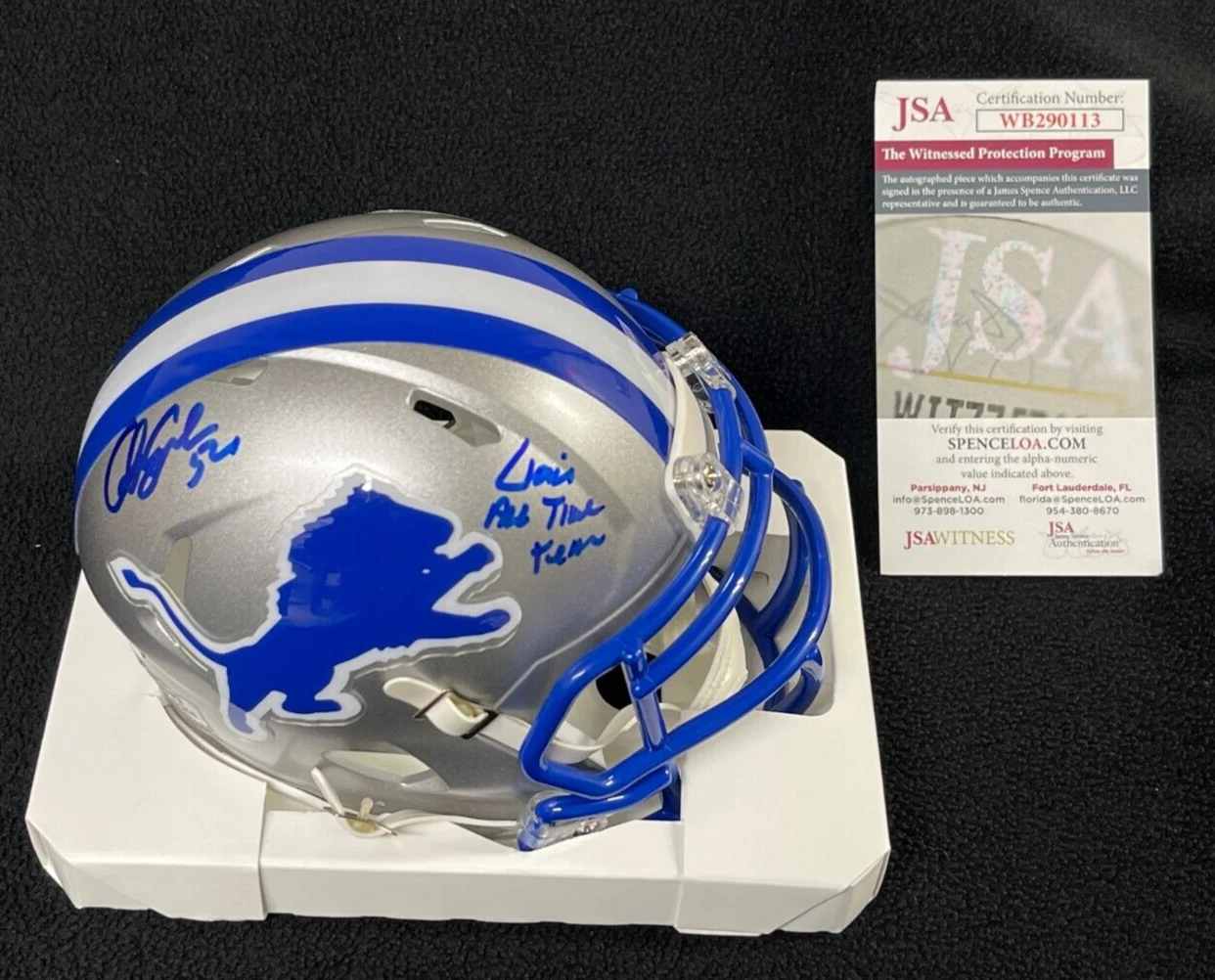 Chris Spielman Signed 