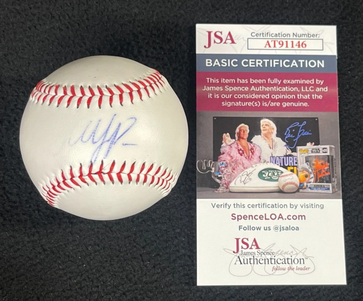 Matt LaPorta Signed Cleveland Indians Baseball JSA COA