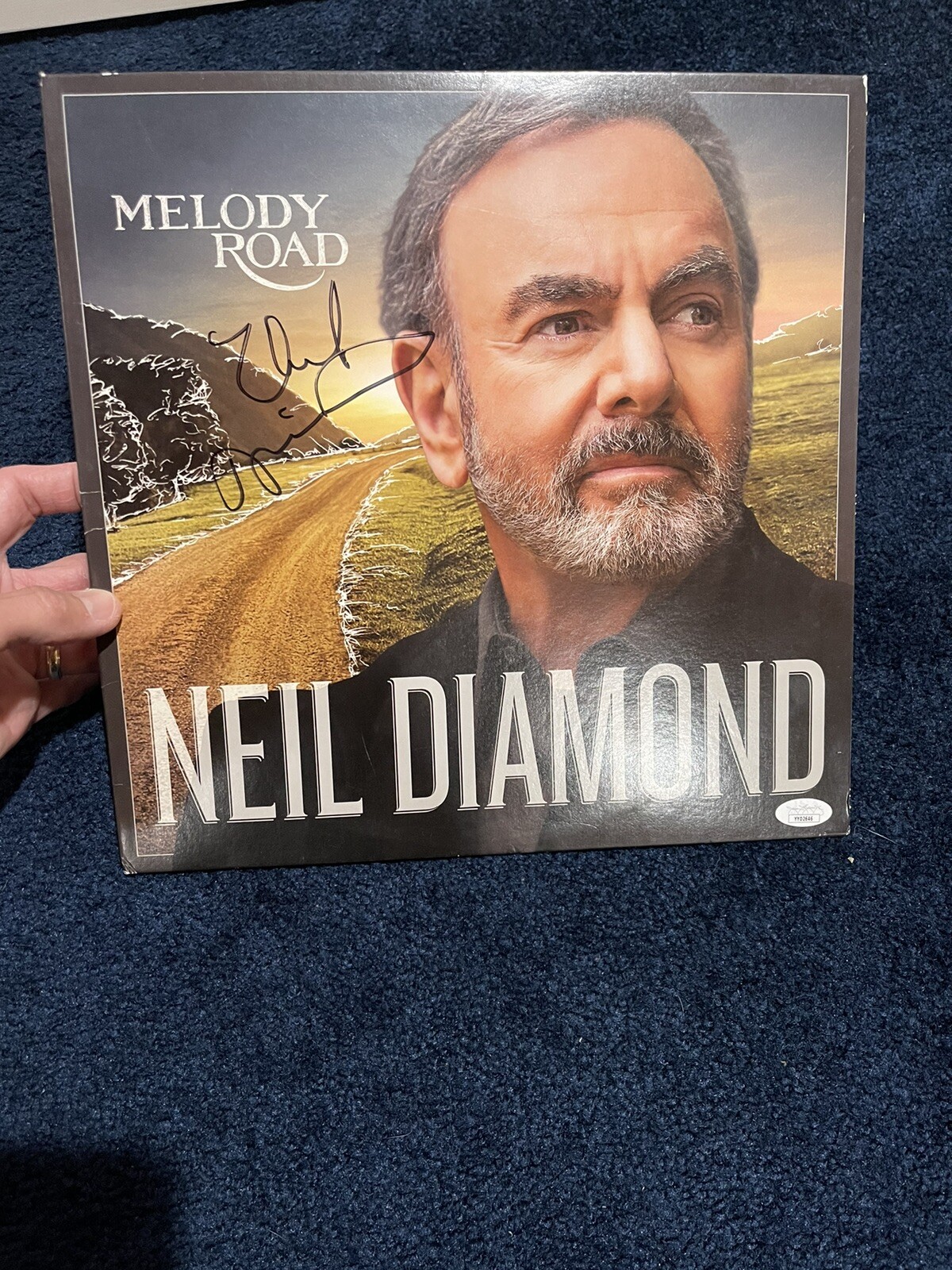 Neil Diamond Signed Autographed Melody Road Album JSA LOA