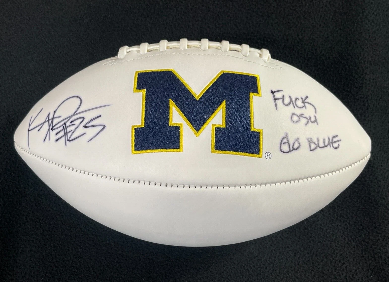 Kenny Demens Signed & Inscribed 