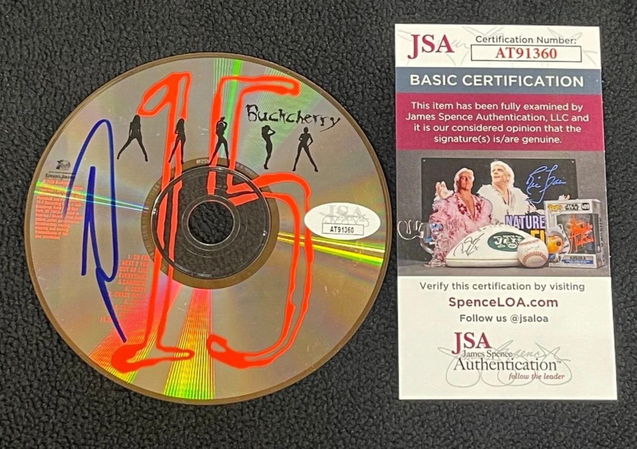 Josh Todd Signed Buckcherry 