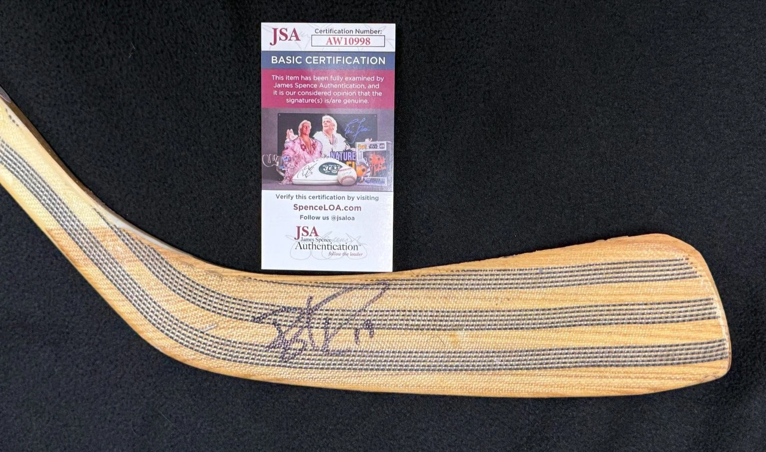 Brad Richards Signed Tampa Bay Lightning Hockey Stick JSA COA
