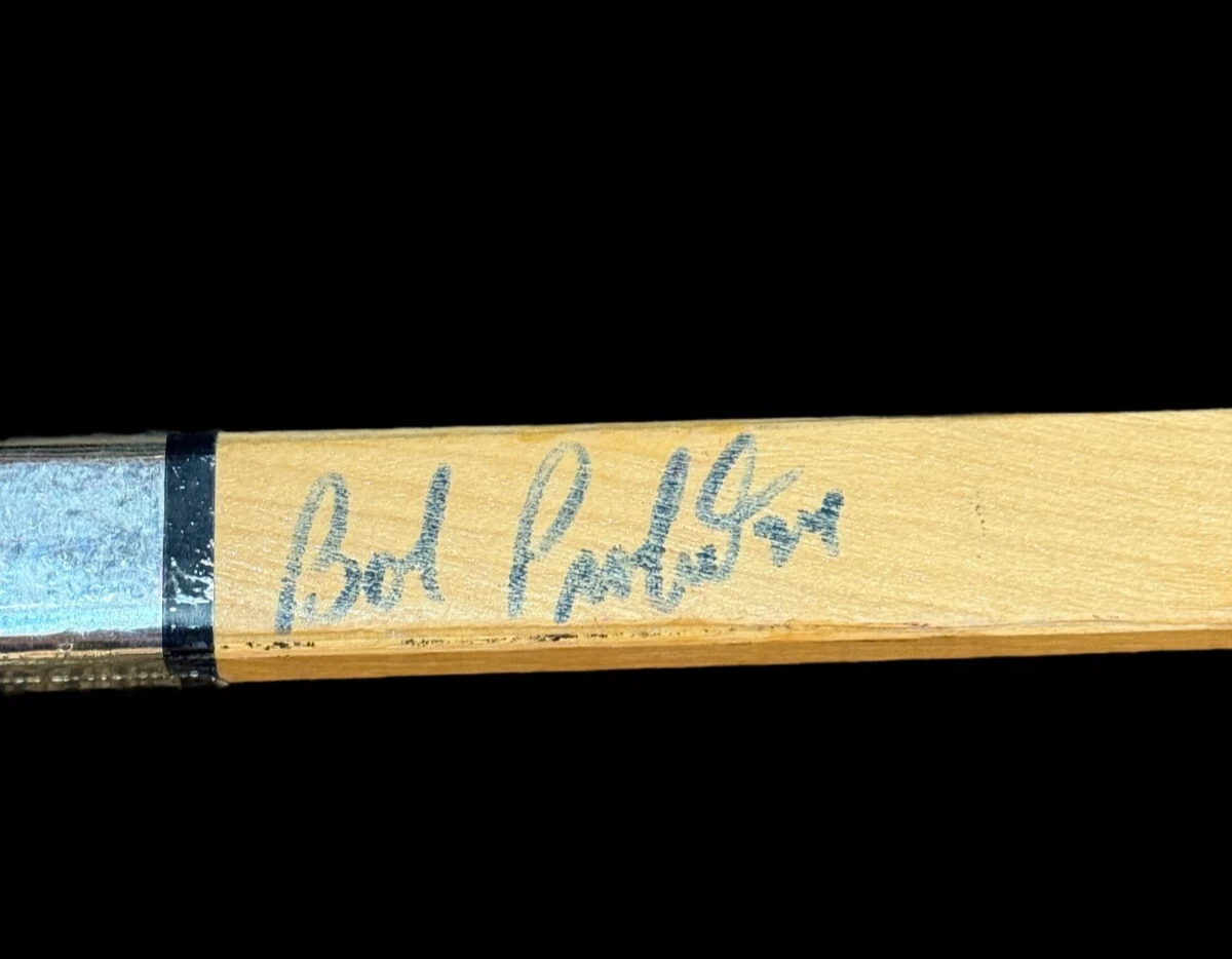 Bob Probert Signed Detroit Red Wings Game Model Hockey Stick JSA COA