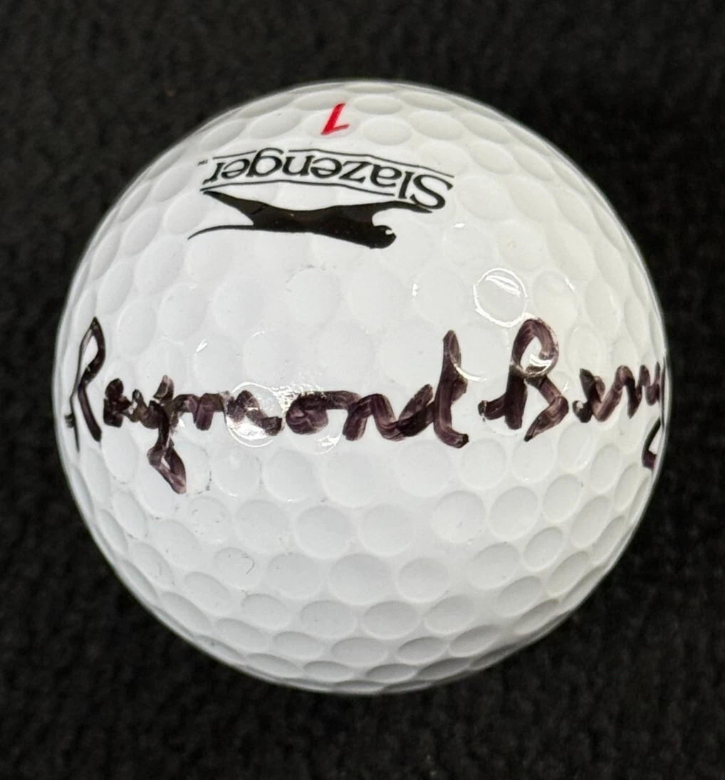 Raymond Berry Signed Golf Ball New England Patriots Beckett LOA COA