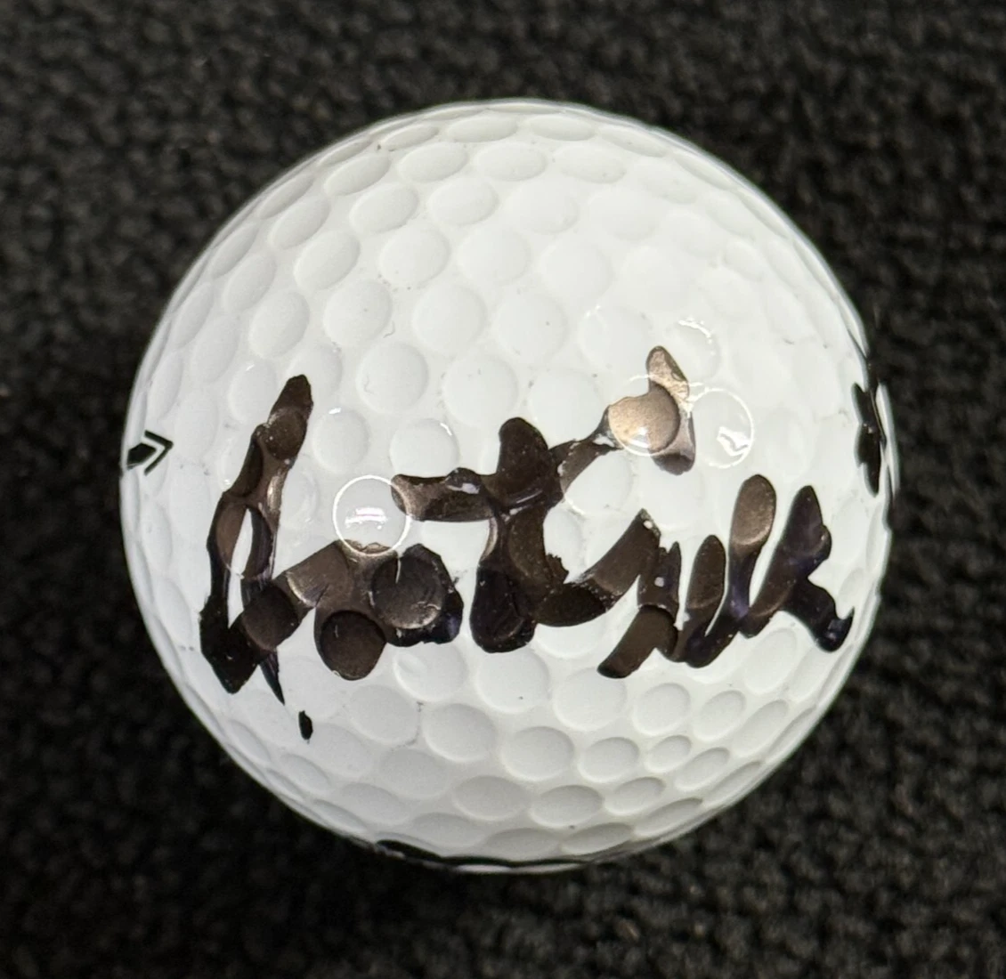 Austin Carr Signed Golf Ball Notre Dame Fighting Irish Beckett LOA COA