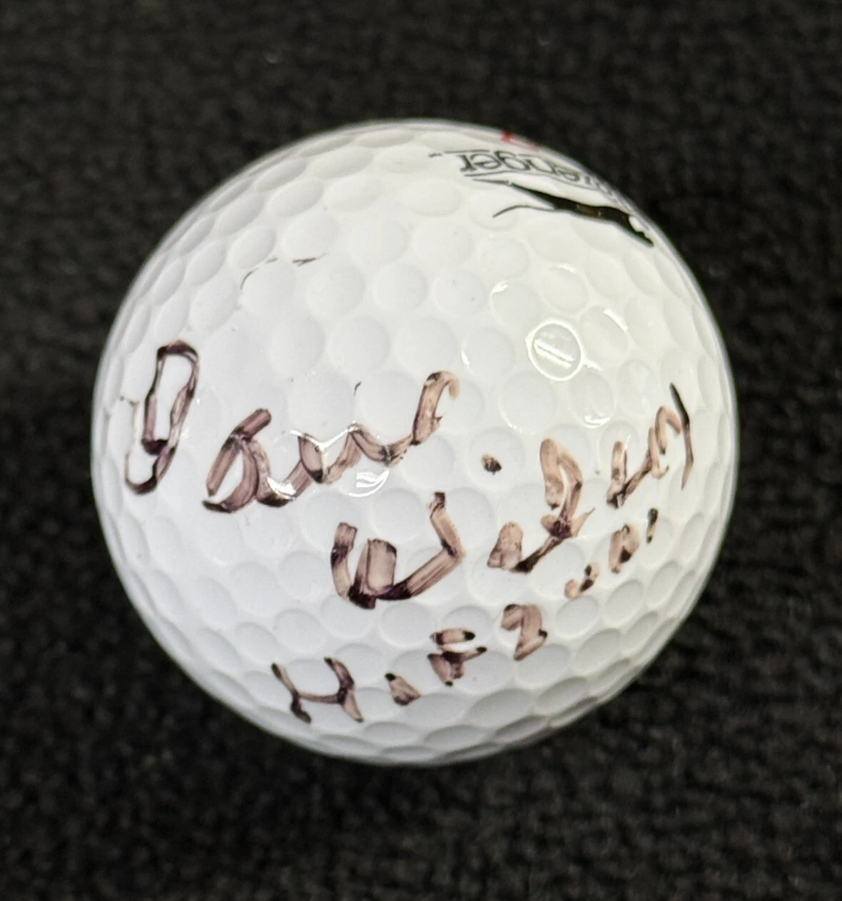 Dave Wilcox Signed Golf Ball San Francisco 49ers Beckett LOA COA