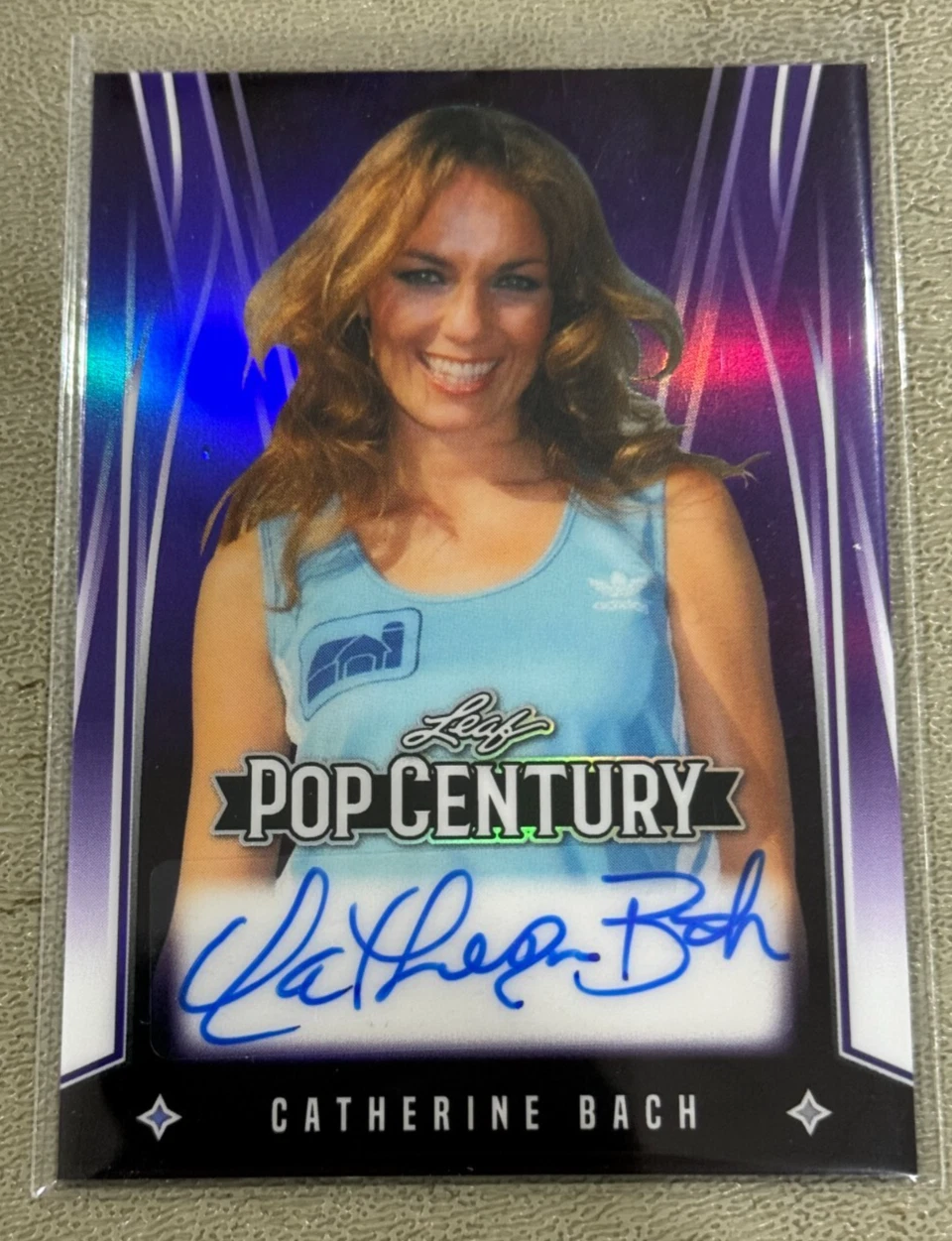 Catherine Bach 2025 Leaf Pop Century Daisy Autograph Auto Card 2/6