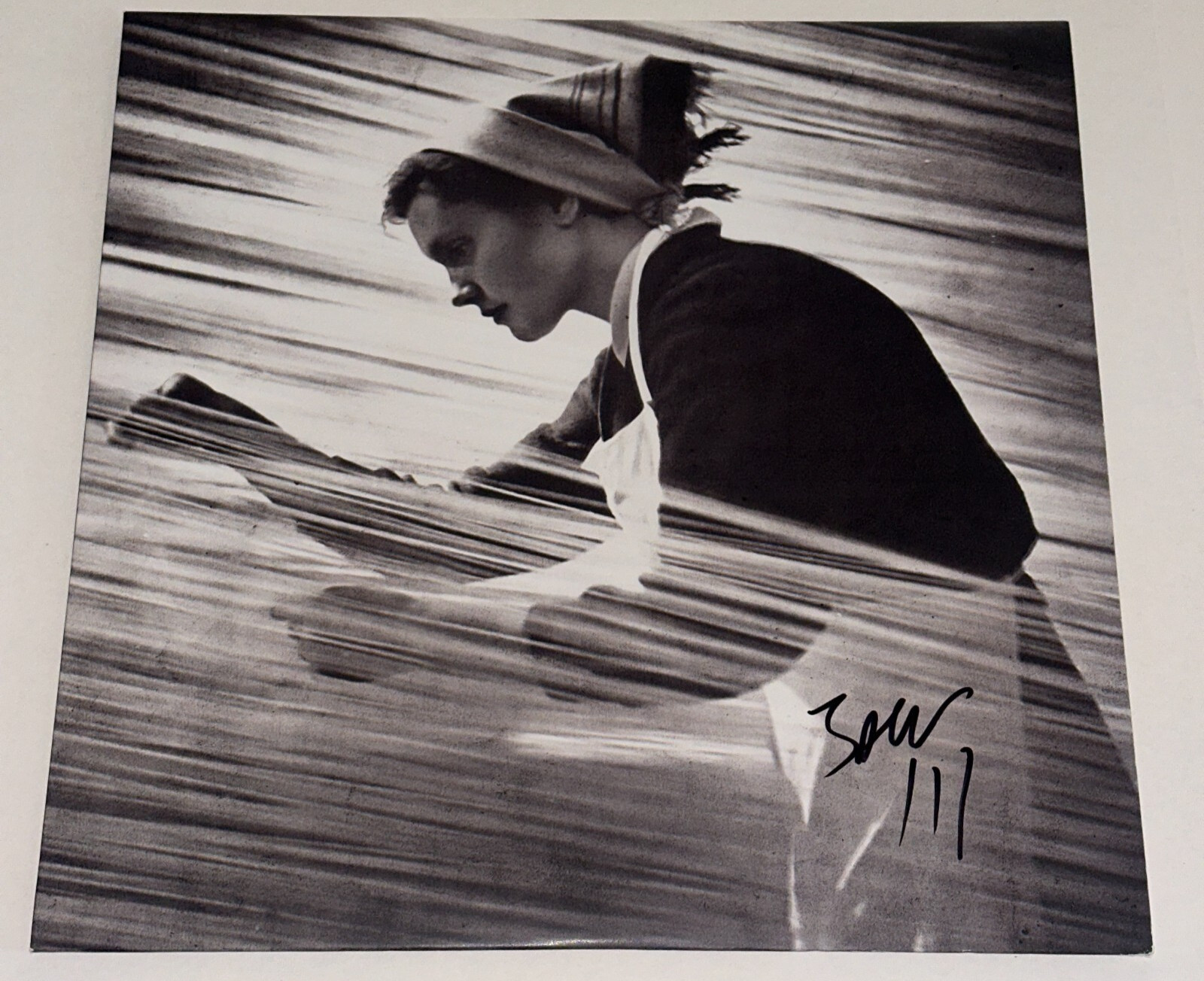 JACK WHITE Signed Entering Heaven Alive LP ALBUM COVER Beckett (BAS) LOA