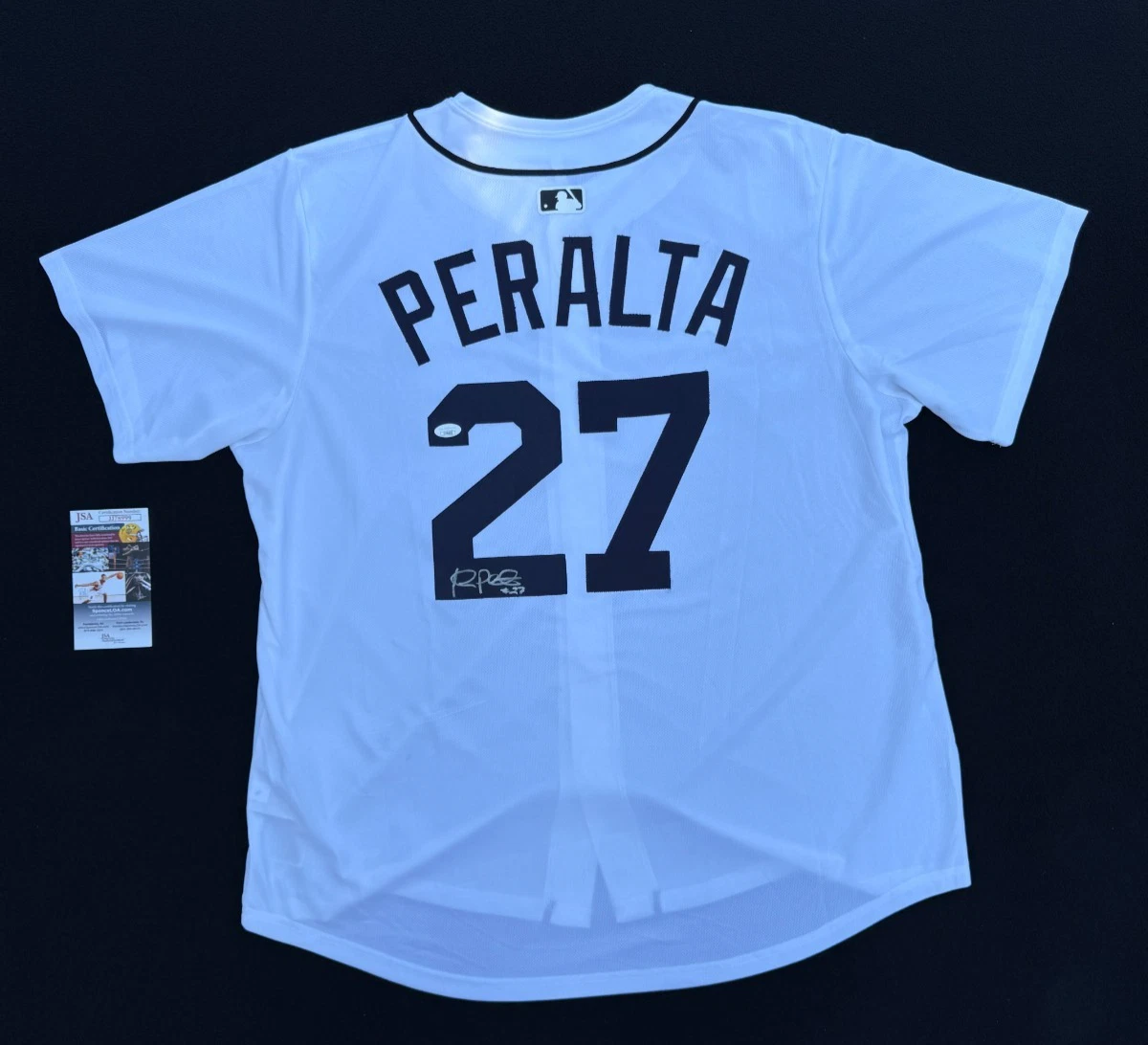 Jhonny Peralta Signed Detroit Tigers Nike Jersey Size XL JSA COA