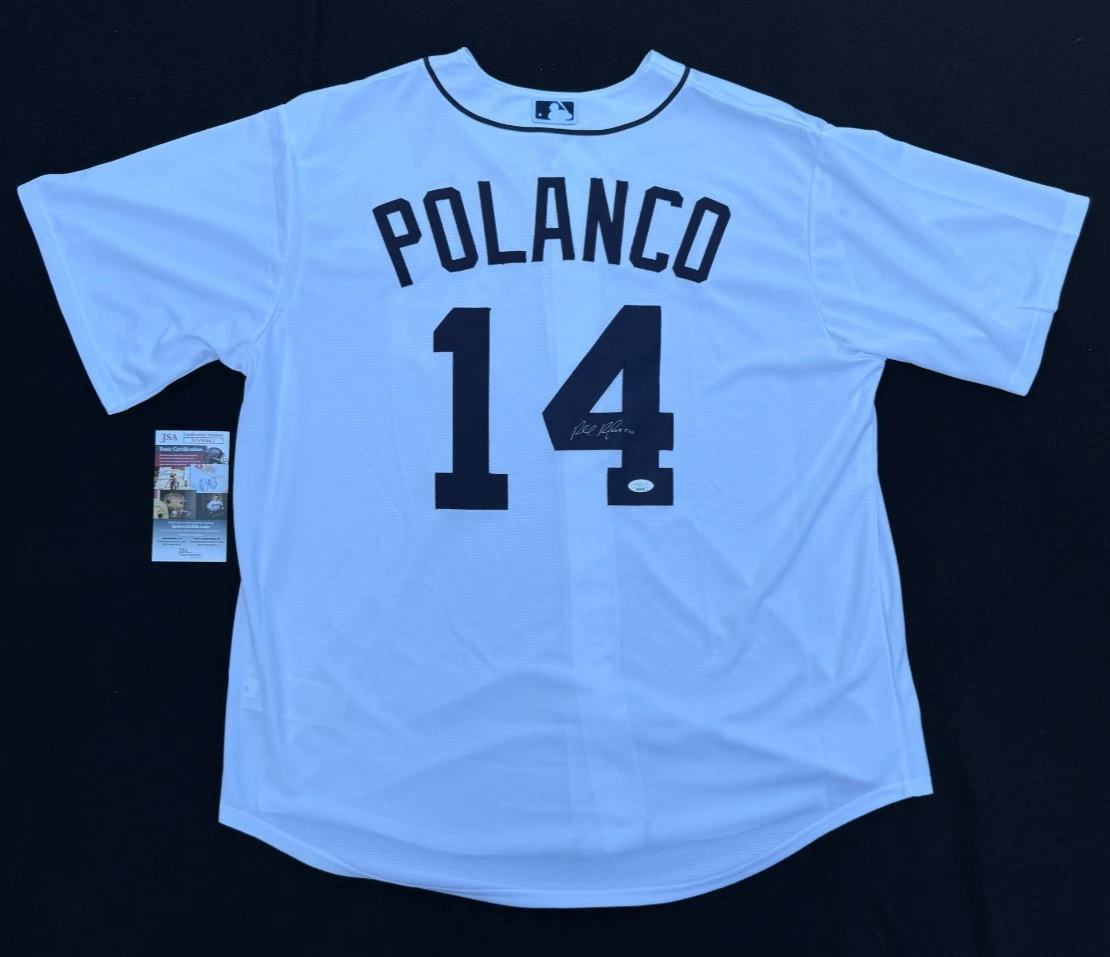 Craig Monroe Signed Detroit Tigers Nike Jersey Size XL JSA COA