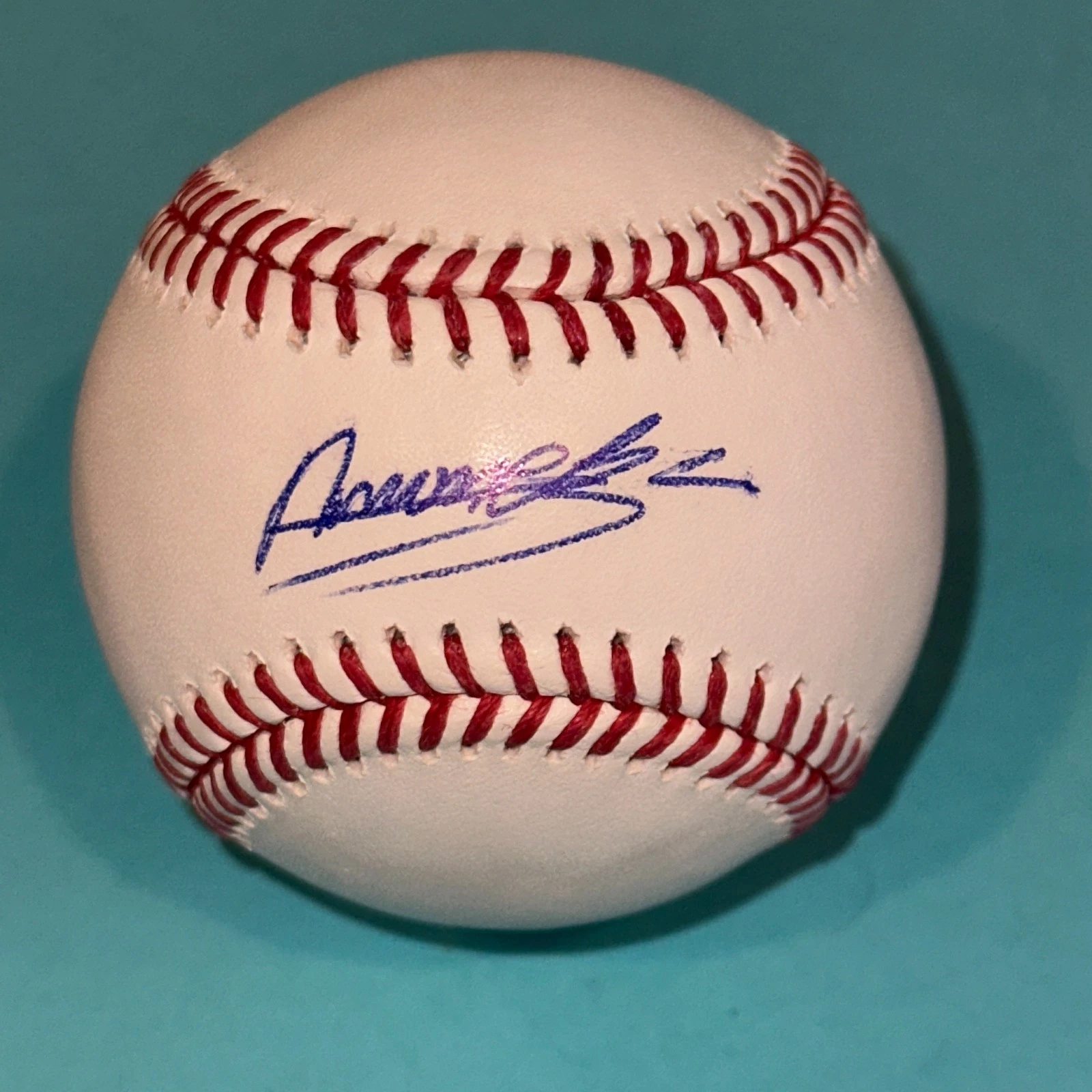 ANDRES MUNOZ (Seattle Mariners) Signed Official MLB Baseball Beckett (BAS)
