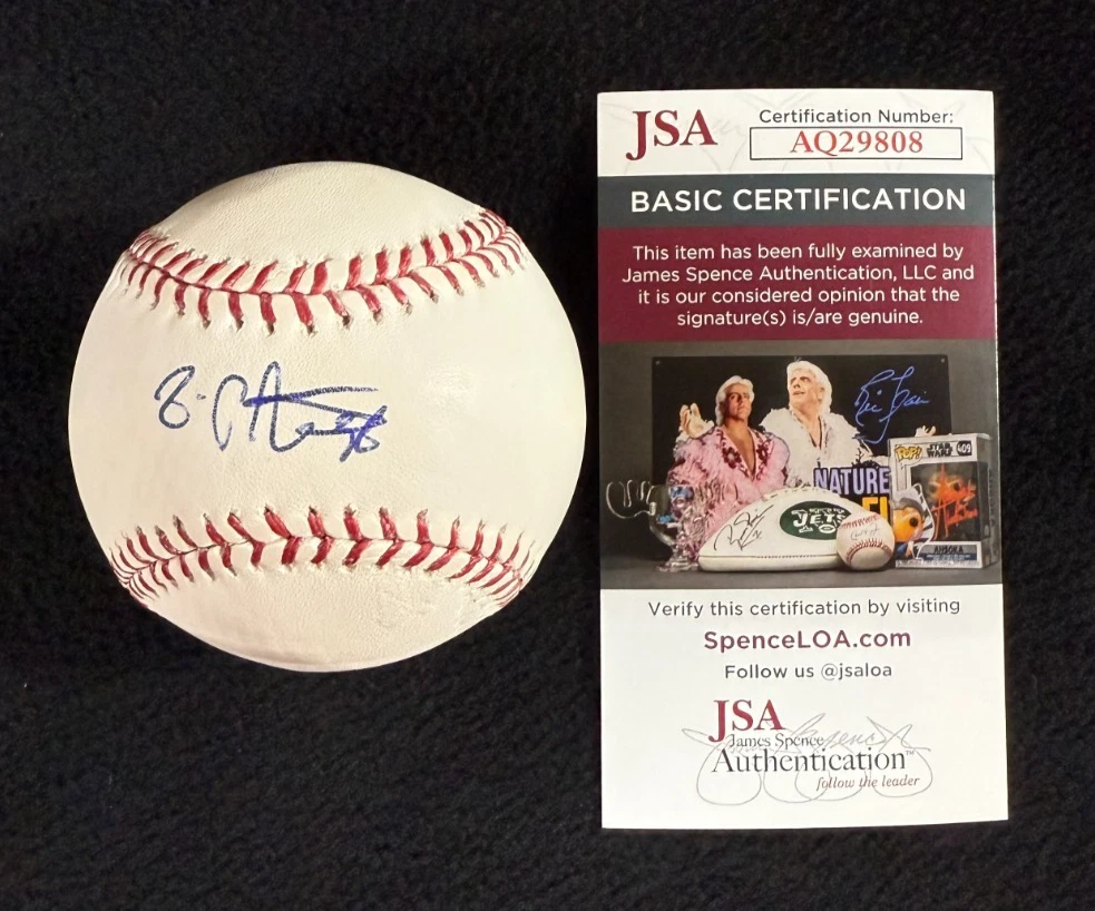 Luke Putkonen Signed Detroit Tigers OML Baseball JSA COA
