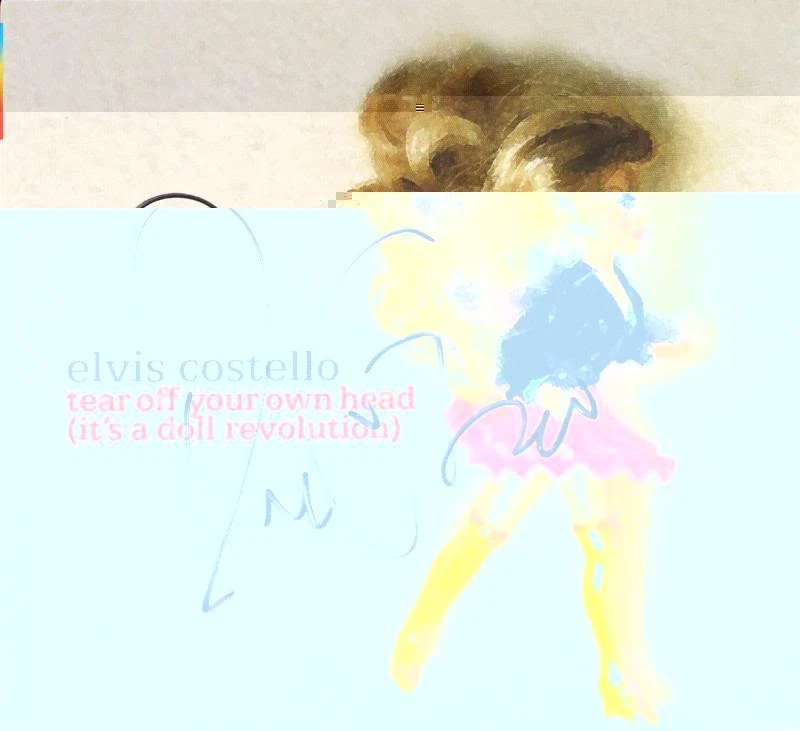 Elvis Costello Authentic Signed Autographed Cd Cover W/ Disc PSA/DNA #U78002