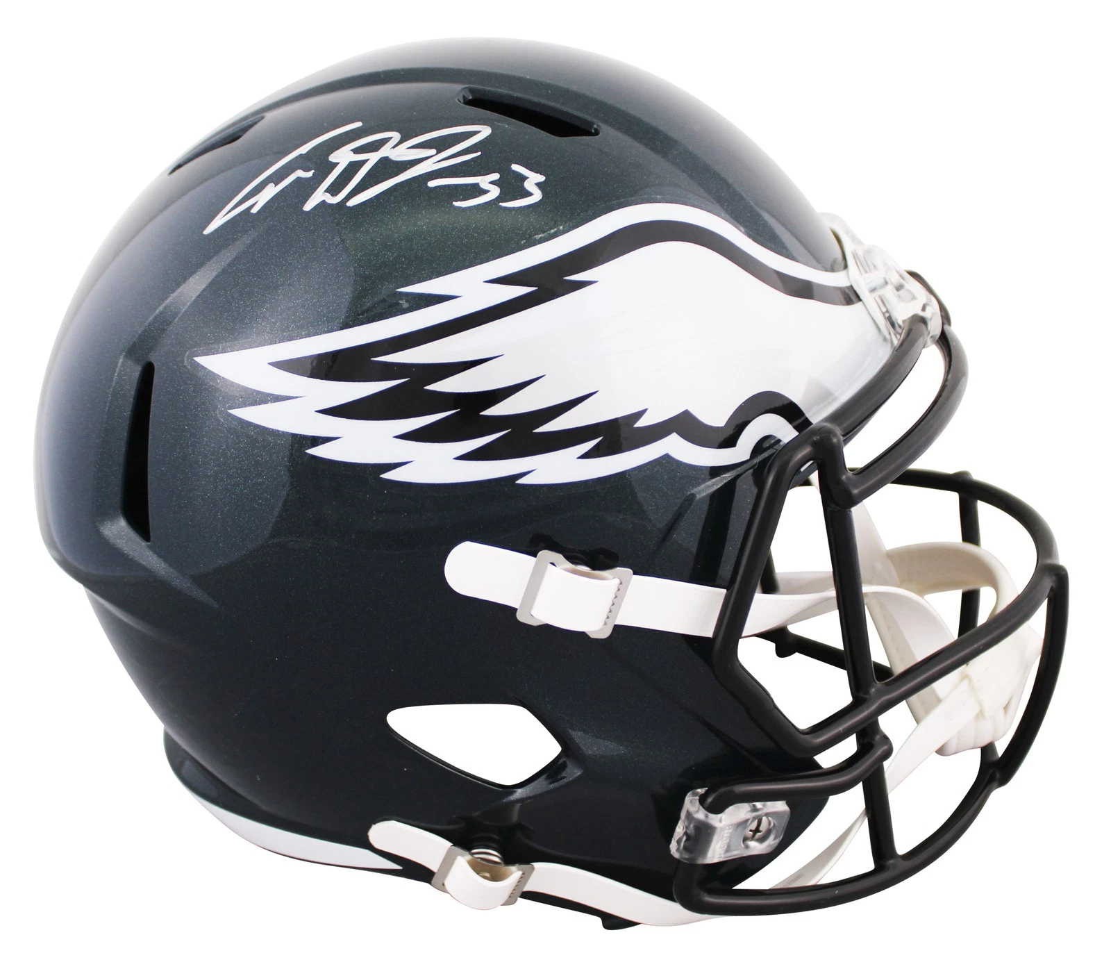 Eagles Cooper DeJean Authentic Signed Full Size Speed Rep Helmet Fanatics