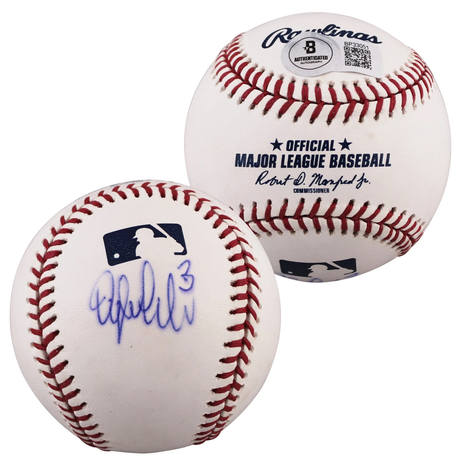 Orioles Dylan Carlson Authentic Signed OML Baseball Autographed BAS #BP33051