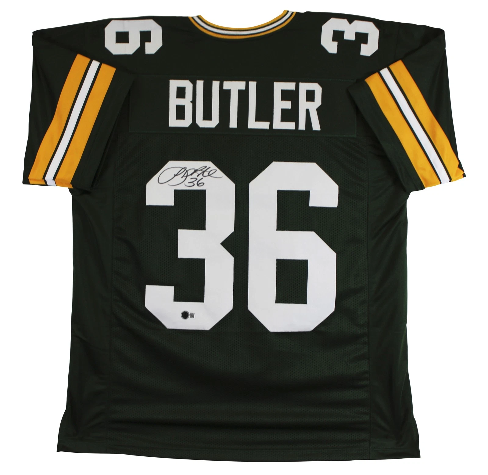 LeRoy Butler Authentic Signed Green Pro Style Jersey Autographed BAS Witnessed