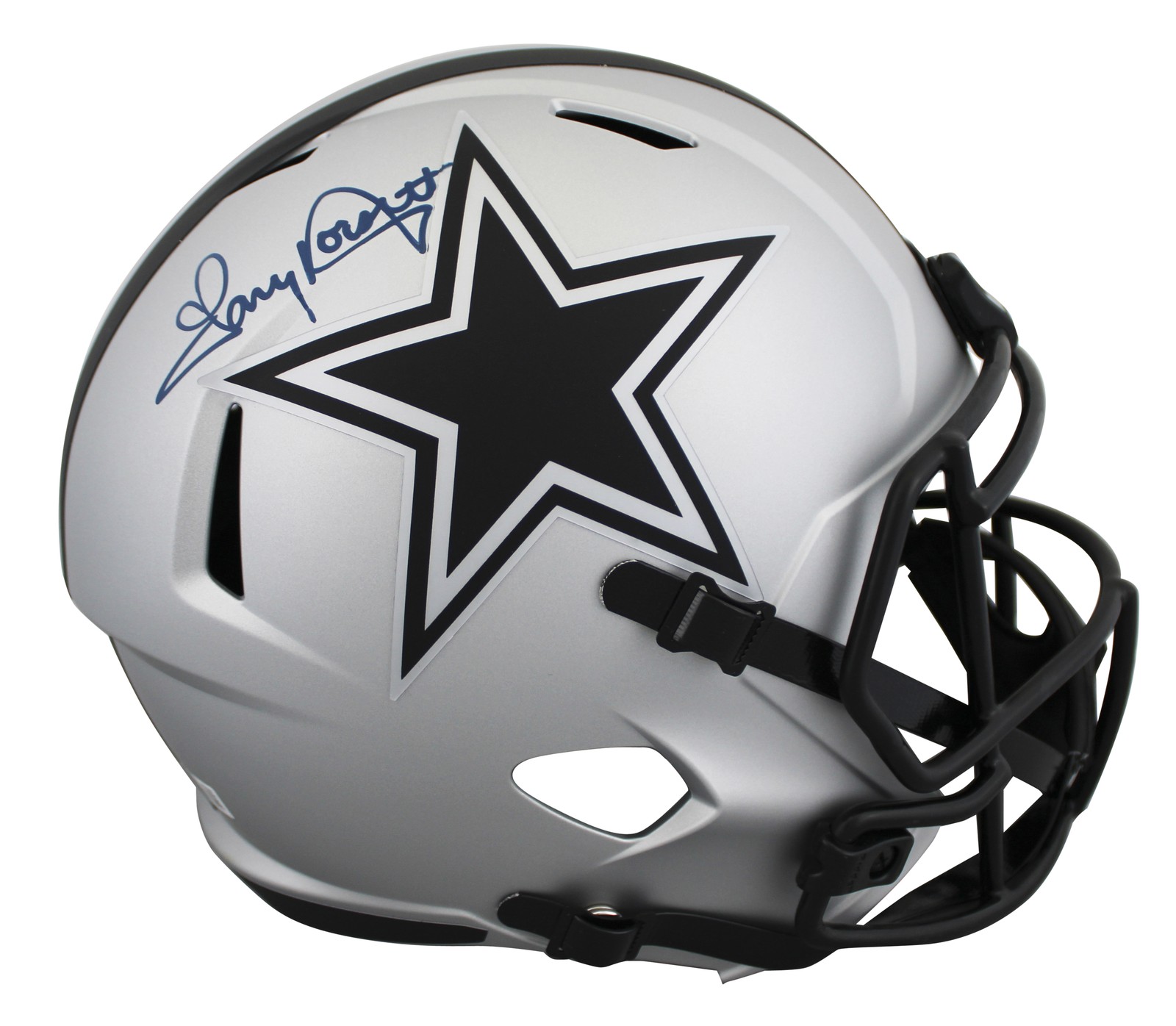 Cowboys Tony Dorsett Signed Rave Full Size Speed Rep Helmet BAS Witnessed