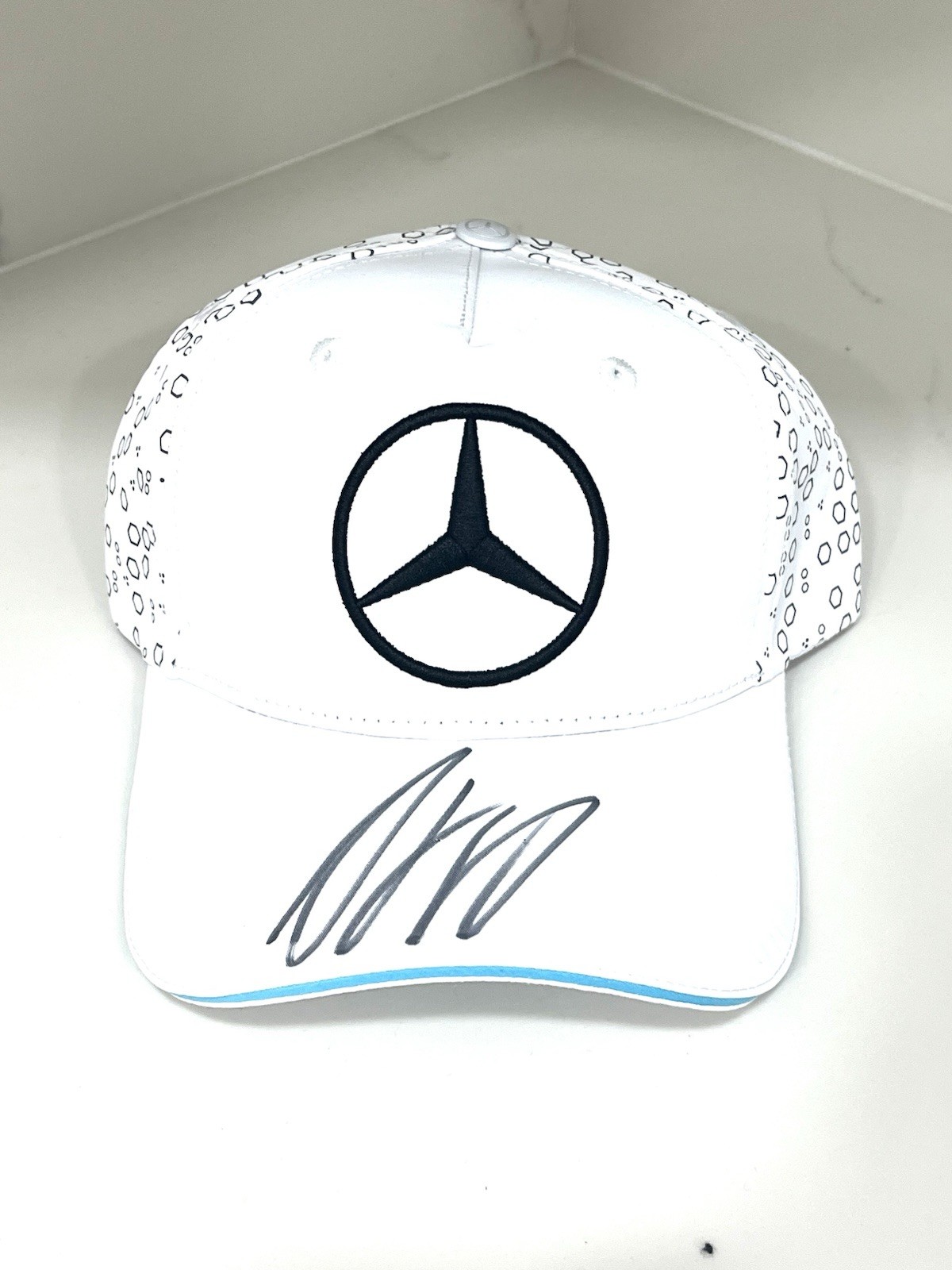 Kimi Antonelli Hand Signed 2025 Miami Mercedes Hat F1 Beckett BAS #7