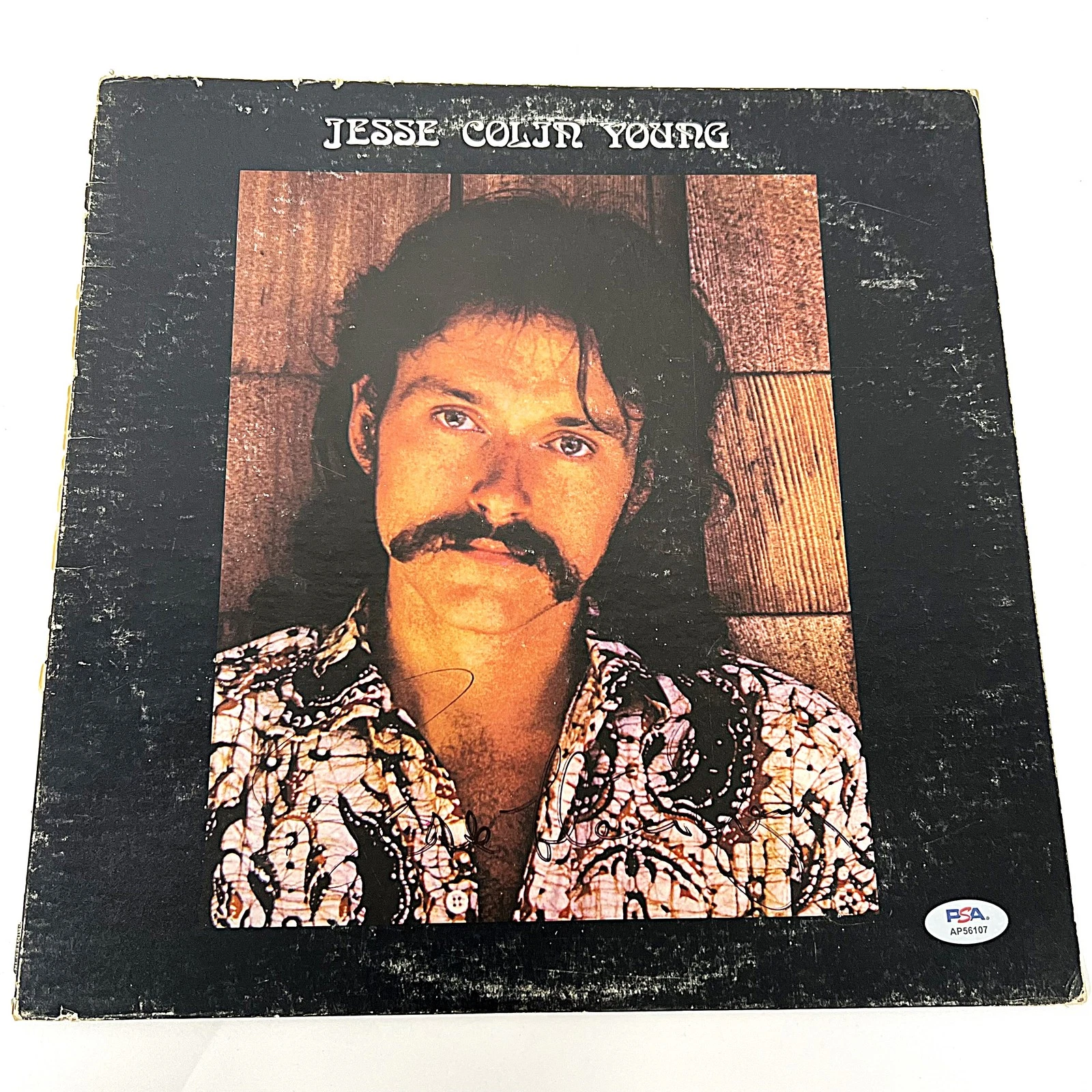 Jesse Colin Young Signed Vinyl Cover PSA/DNA autographed Song For Juli