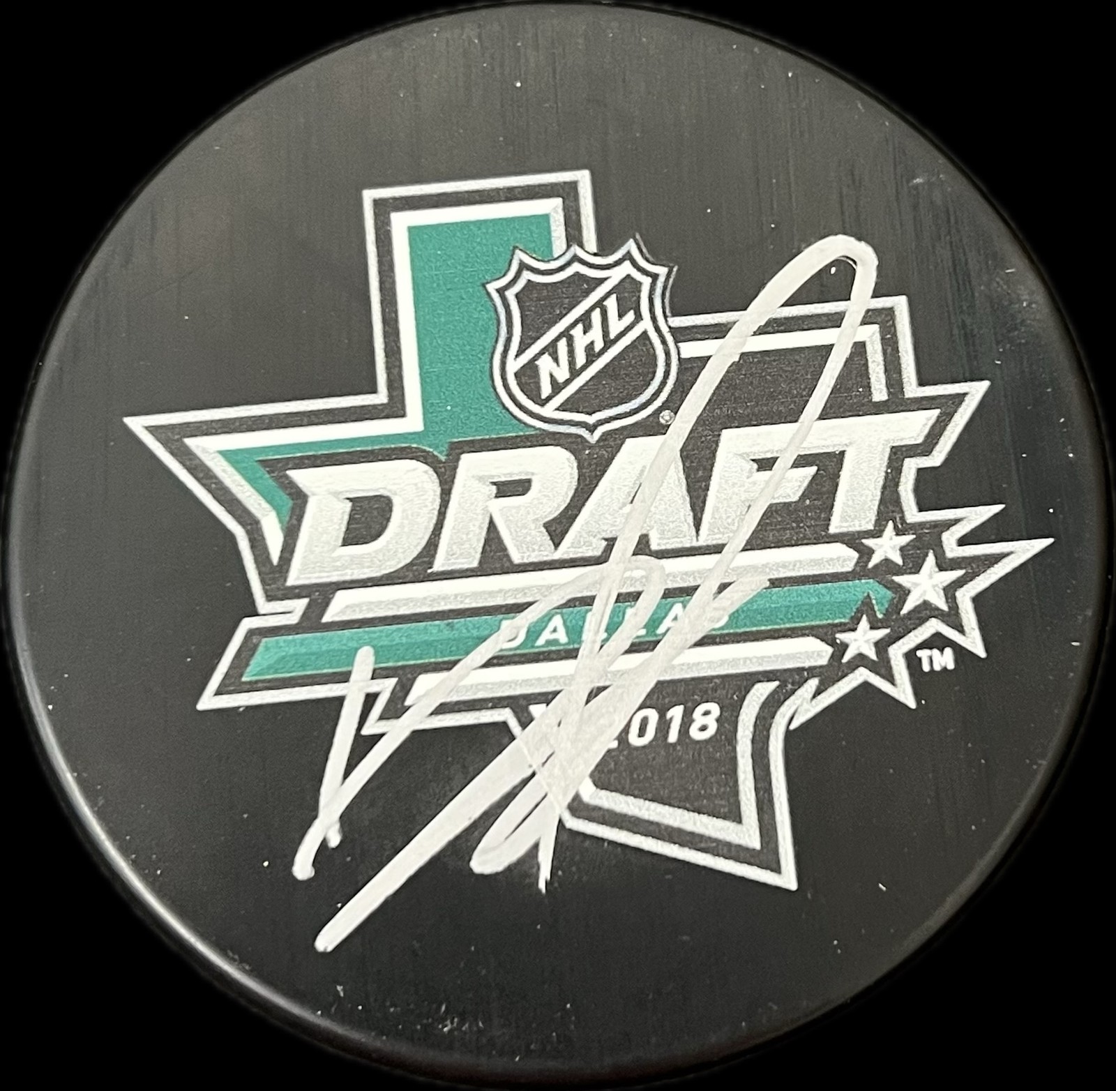 Lukas Dostal Signed Hockey Puck JSA Anaheim Angels