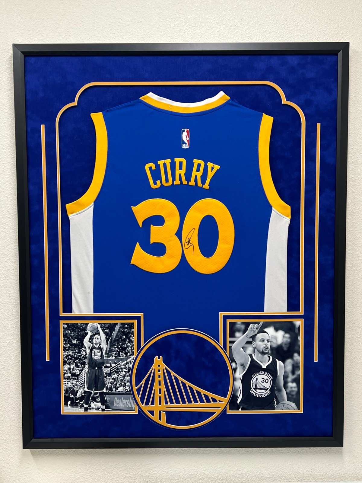 Diamond Tier Custom Framed Jersey