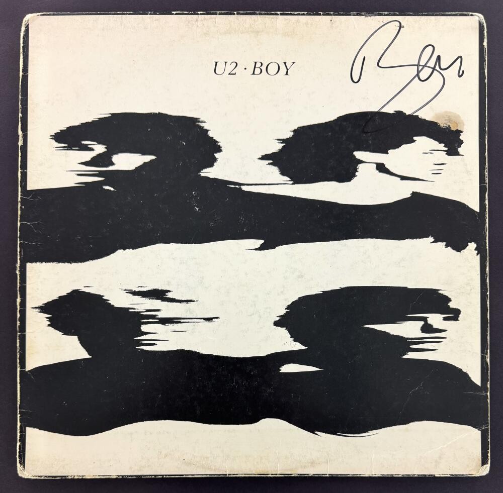 Bono U2 Signed Autograph Album Vinyl Record LP - Boy w/ Beckett COA