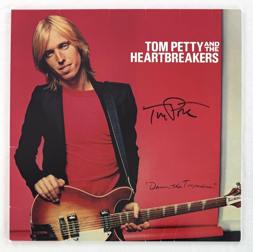 Tom Petty Signed Autograph Album Vinyl Record LP - Damn the Torpedoes w/ JSA COA