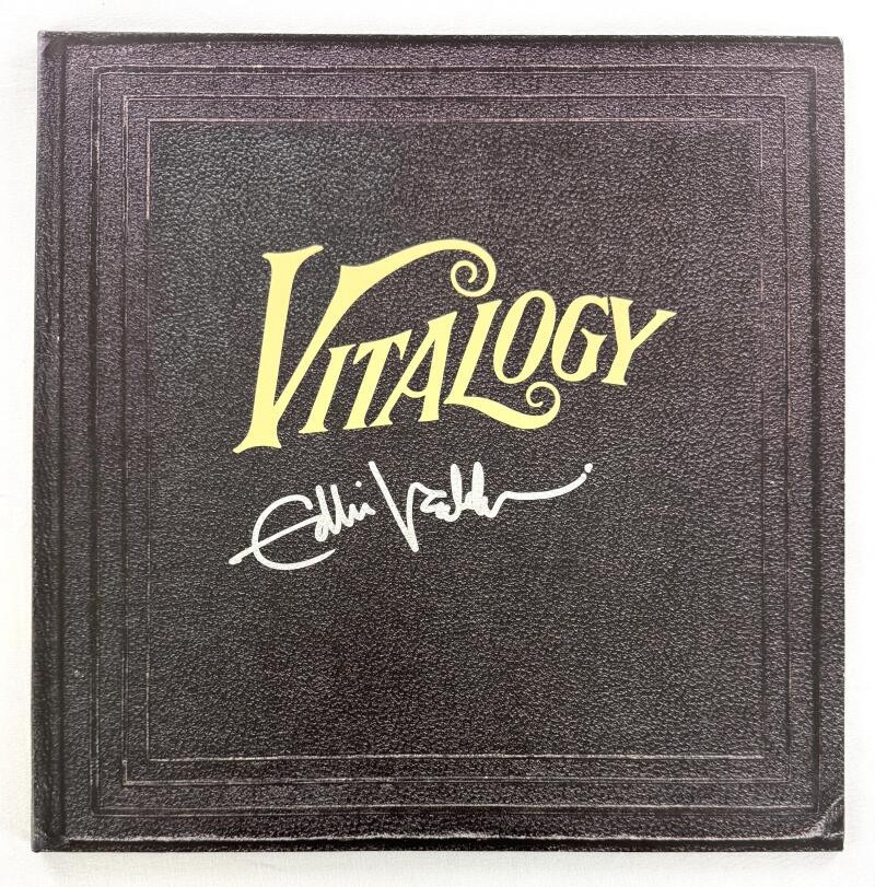 Eddie Vedder Pearl Jam Signed Autograph Album Vinyl Record - Vitalogy w/ JSA COA