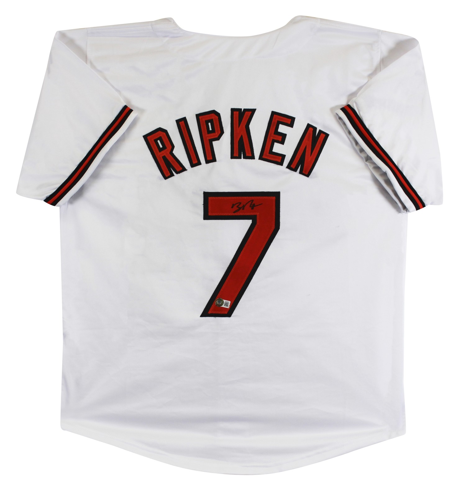 Billy Ripken Authentic Signed White Pro Style Jersey Autographed BAS Witnessed 2