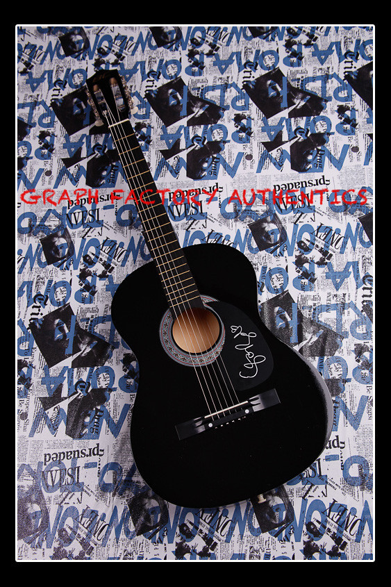 GFA  Canadian Musician  * SERENA RYDER *  Signed Acoustic Guitar AD2 COA