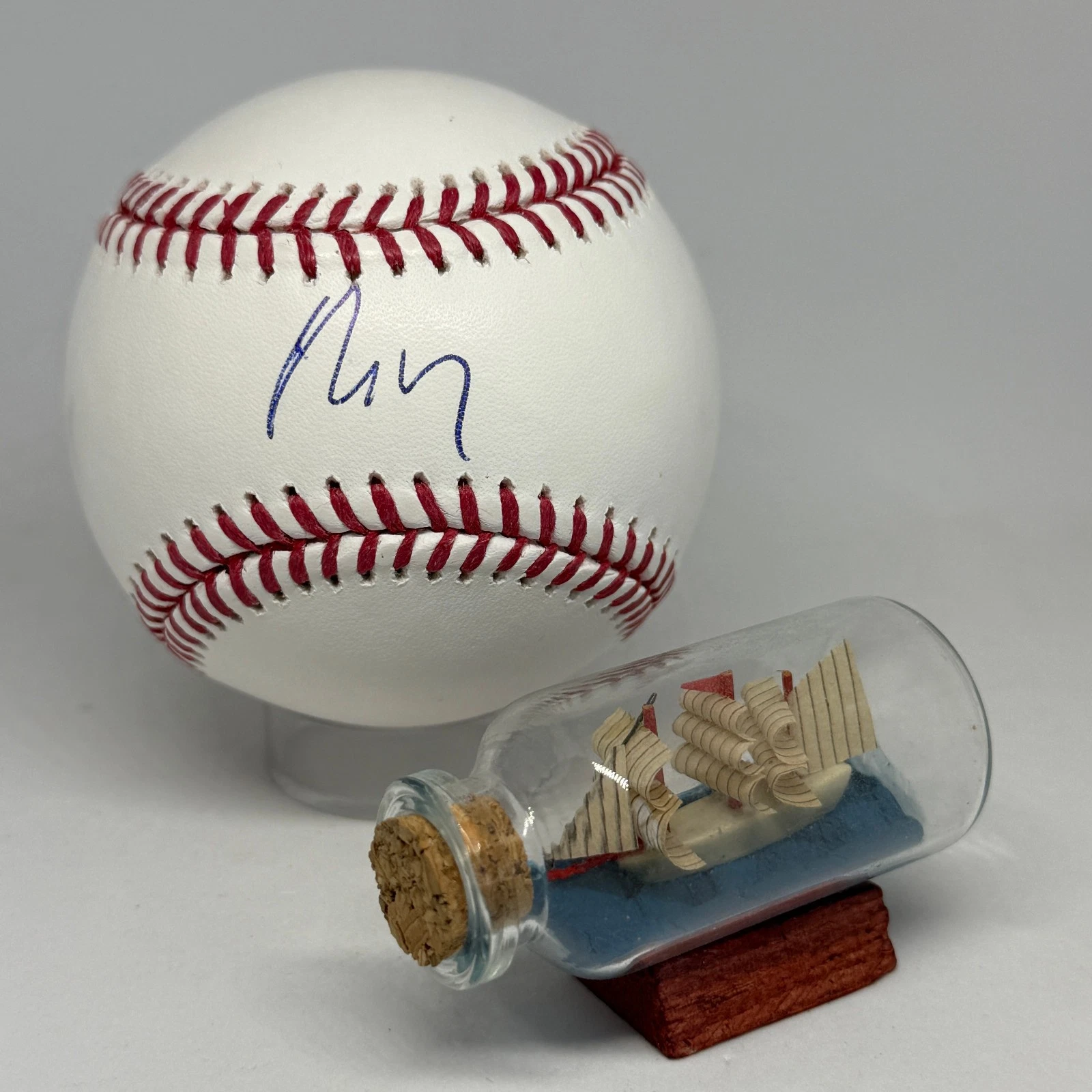 Nick Jonas signed Rawlings OML Baseball JSA COA Jonas Brothers Music Auto A4021