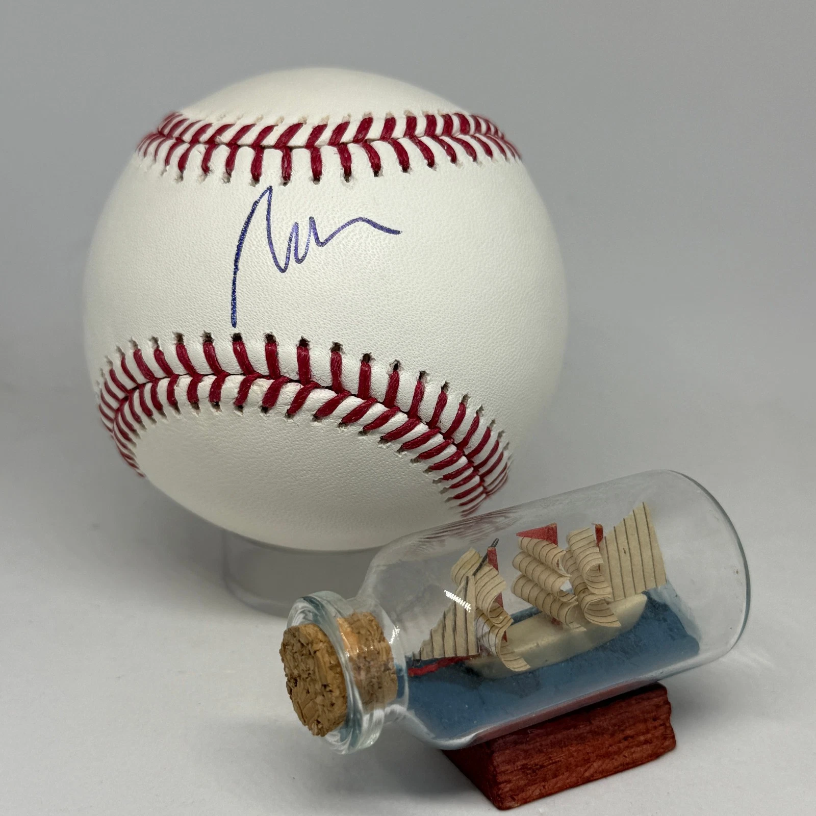 Nick Jonas signed Rawlings OML Baseball JSA COA Jonas Brothers Music Auto A4022