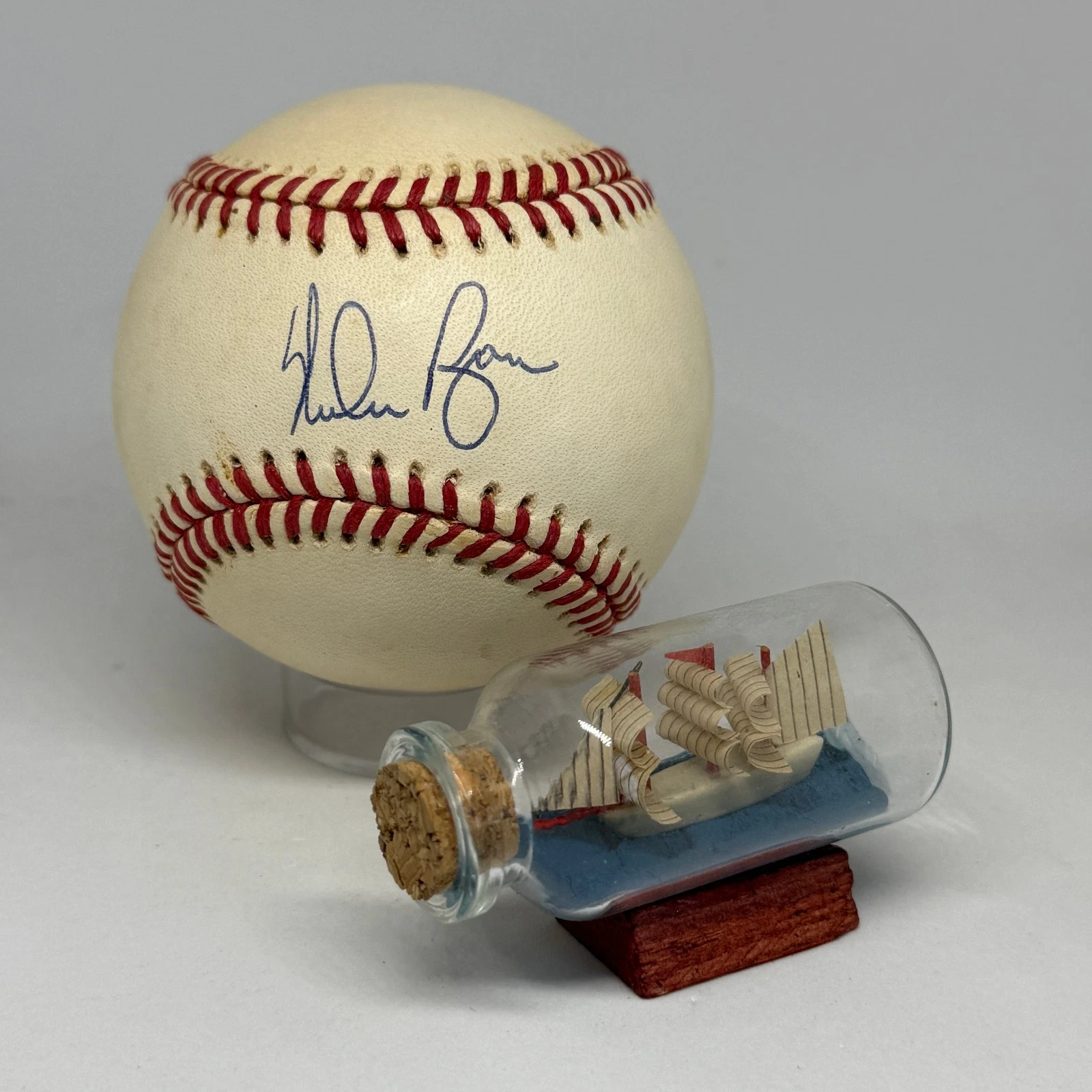 Nolan Ryan signed Rawlings OAL Baseball JSA COA Astros Rangers HOF Auto A4024