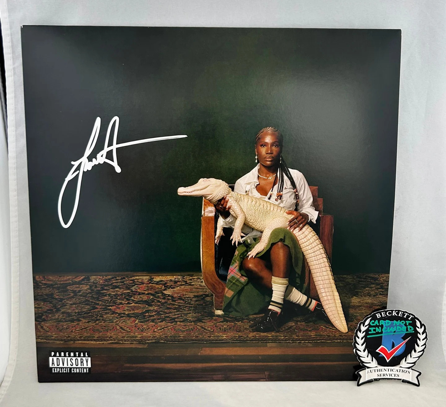 Doechii Jean Signed Vinyl LP Album Beckett BAS COA