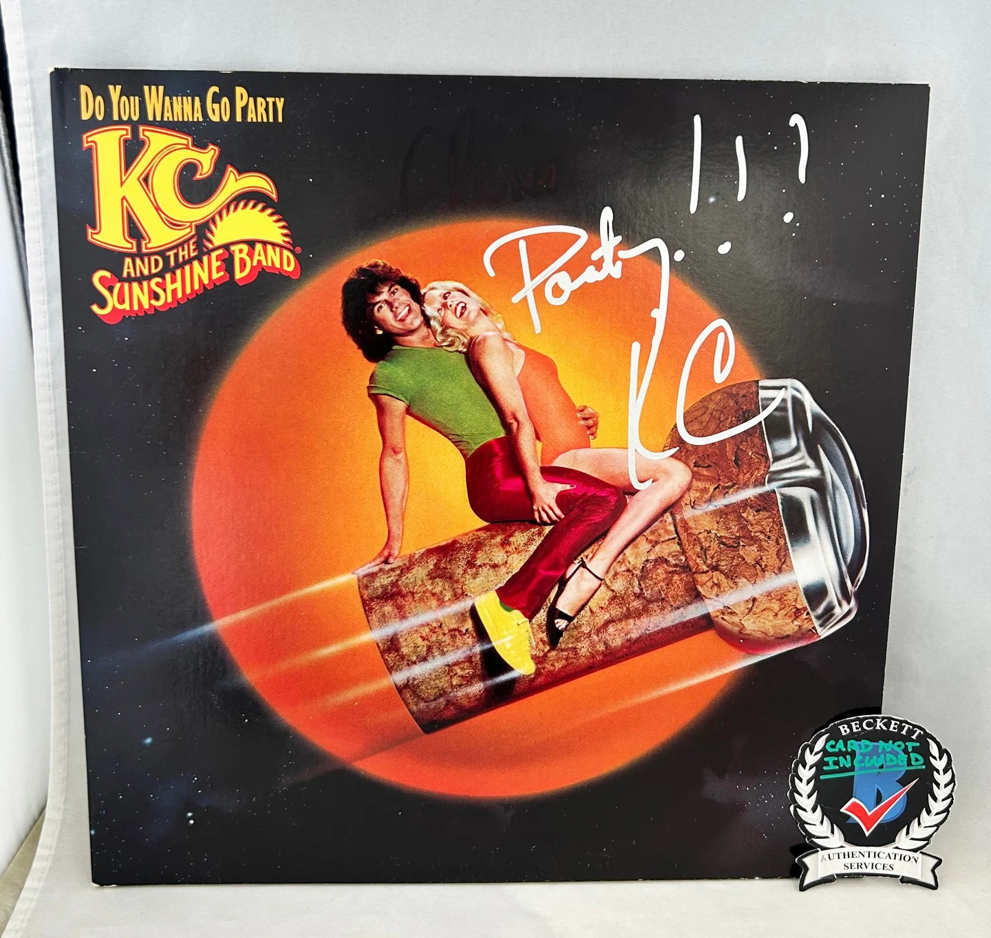 KC And The Sunshine Band Signed Vinyl LP Album Harry Wayne Casey Beckett BAS ...