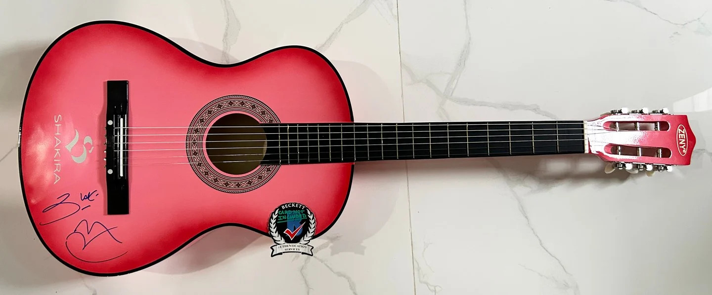 Shakira Signed Guitar Beckett BAS COA